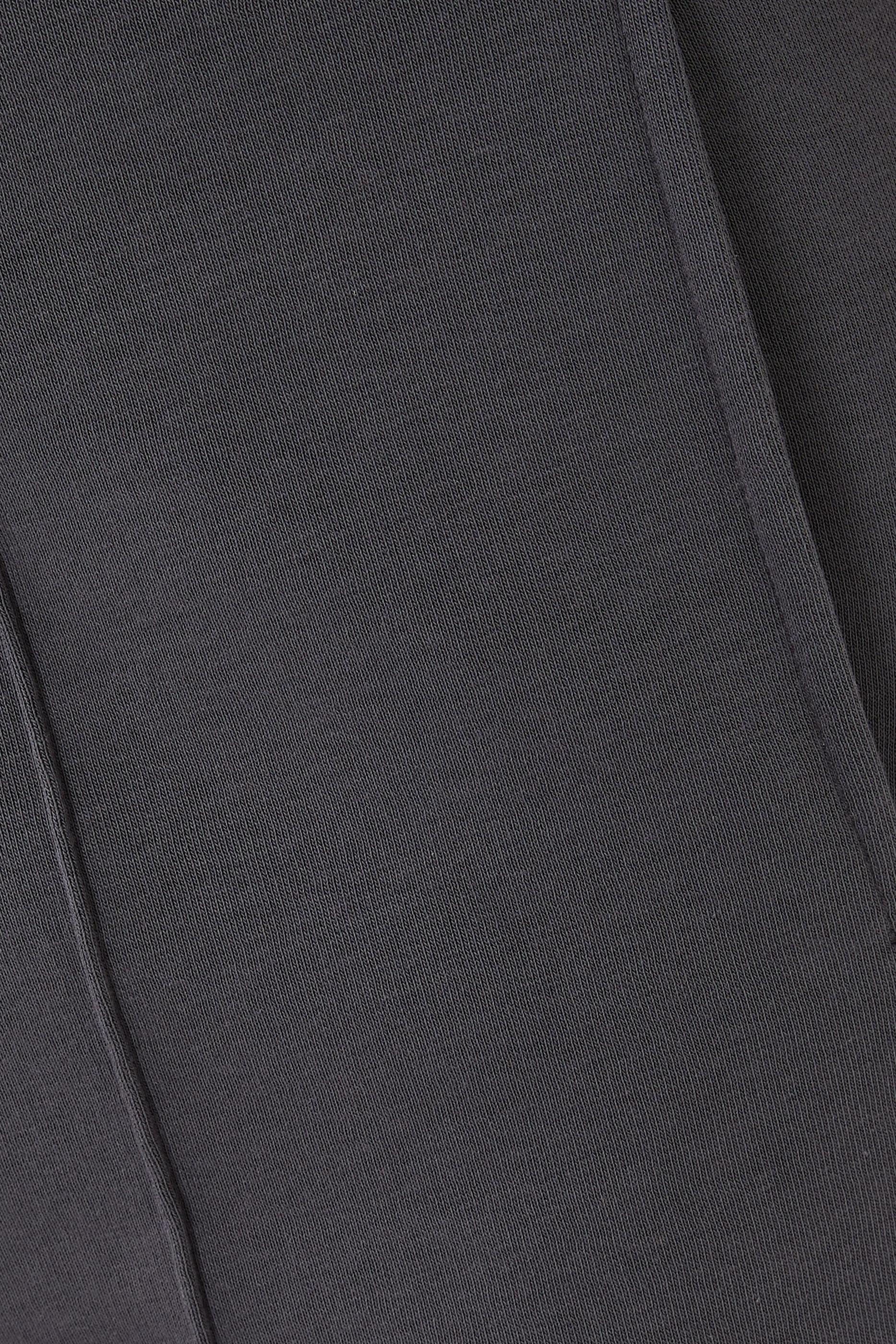 Carbon Finish Wide Leg Trousers