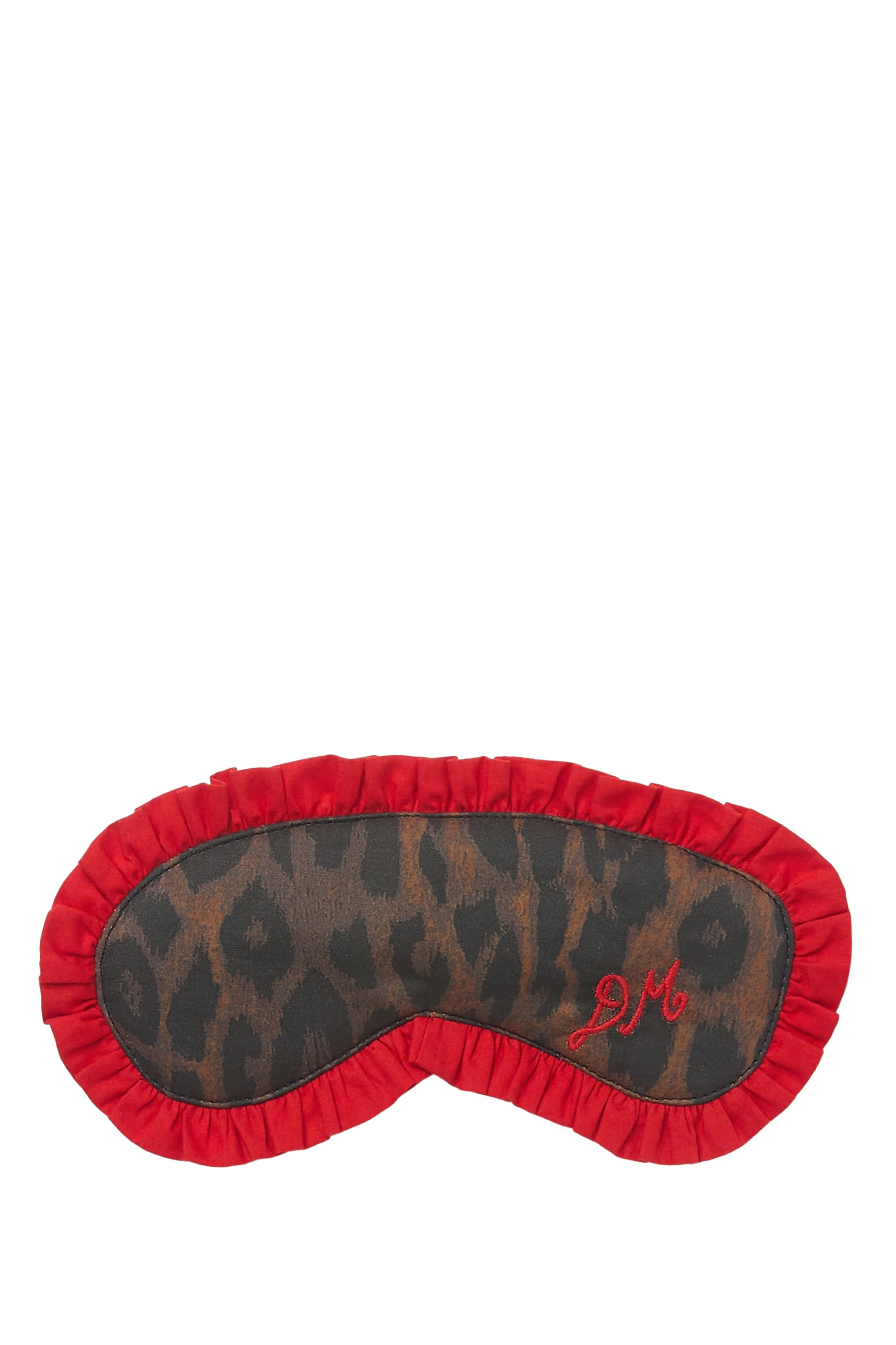 Damson Leopard Print PJ Eye Mask