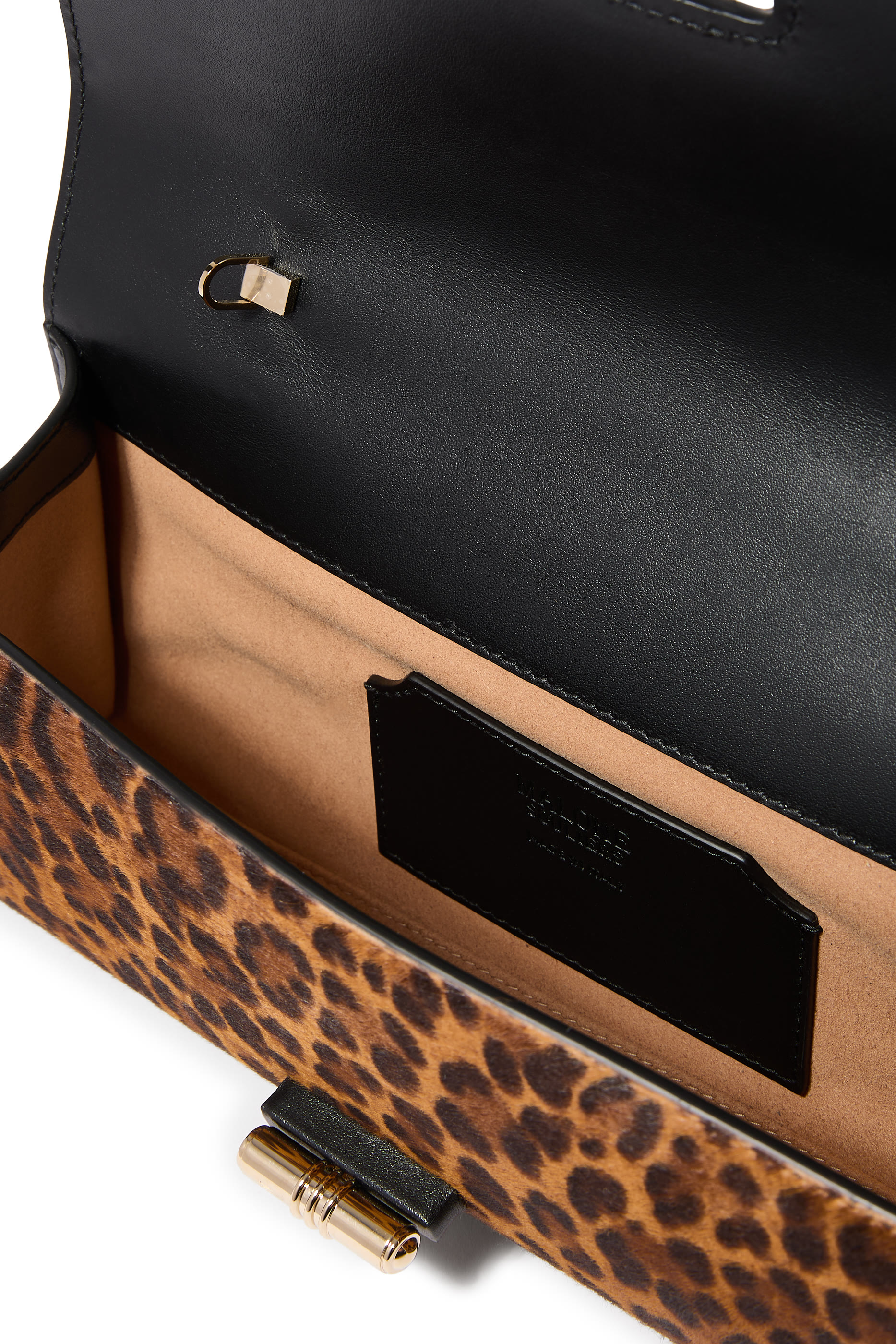 May Leopard Print Clutch