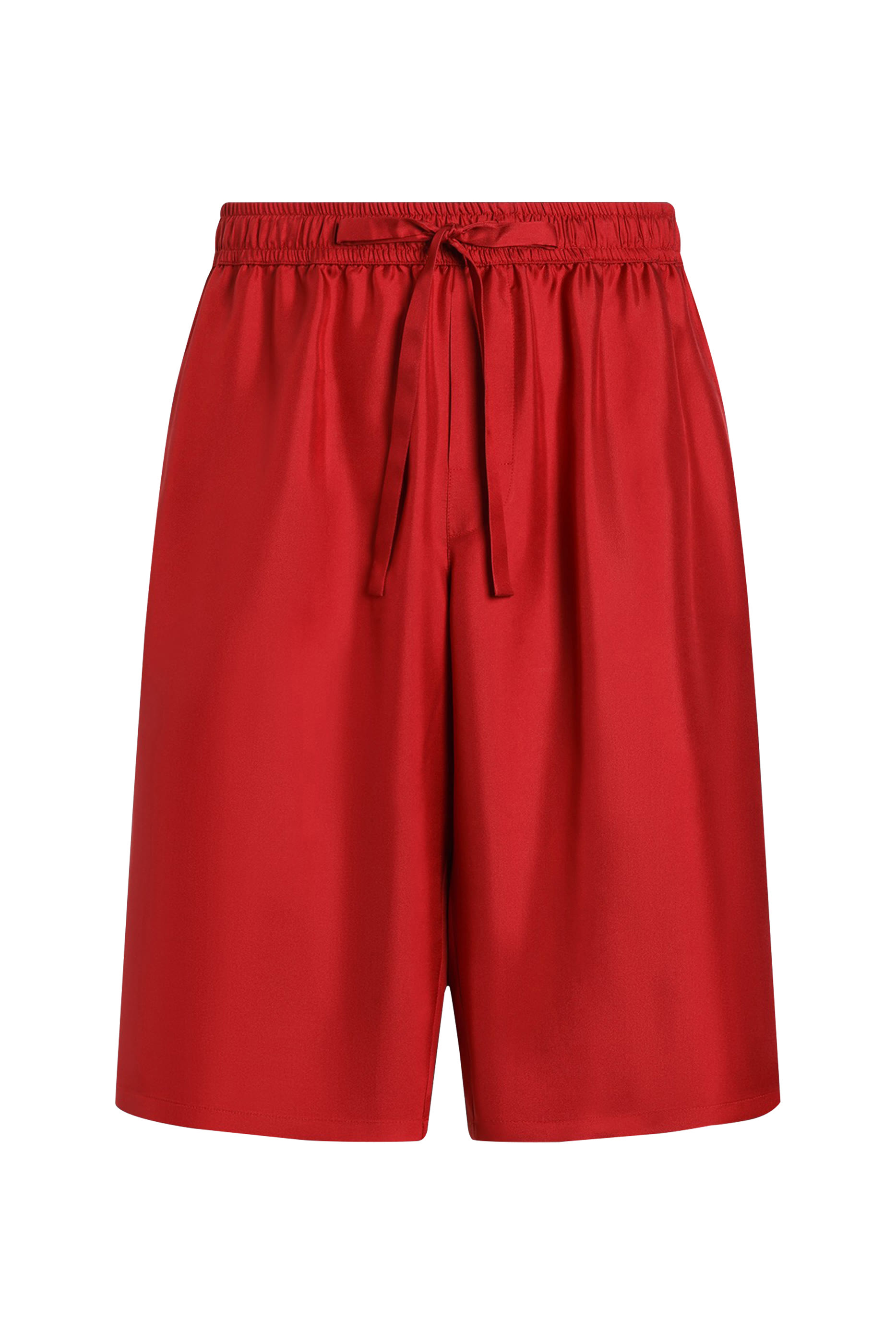 Vanity Silk Twill Bermuda Shorts