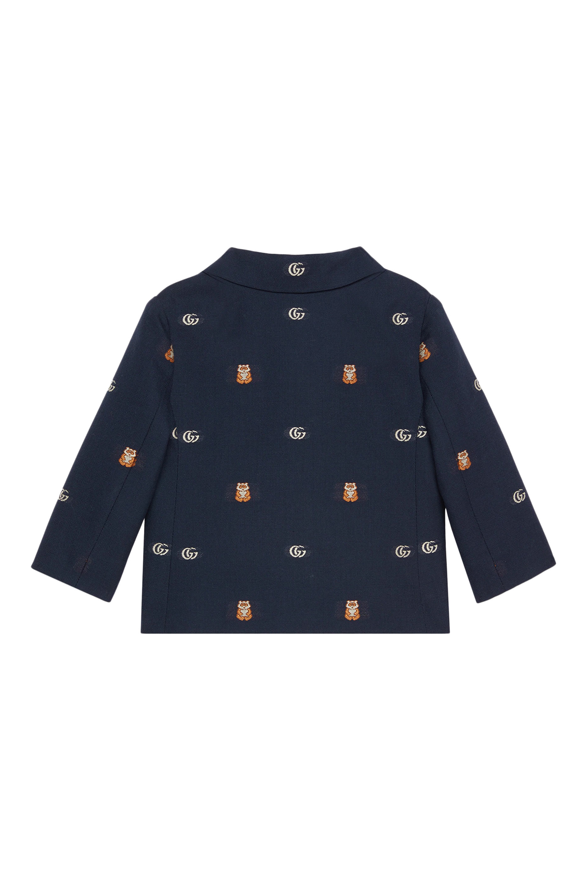 Kids Double G Wool Jacket