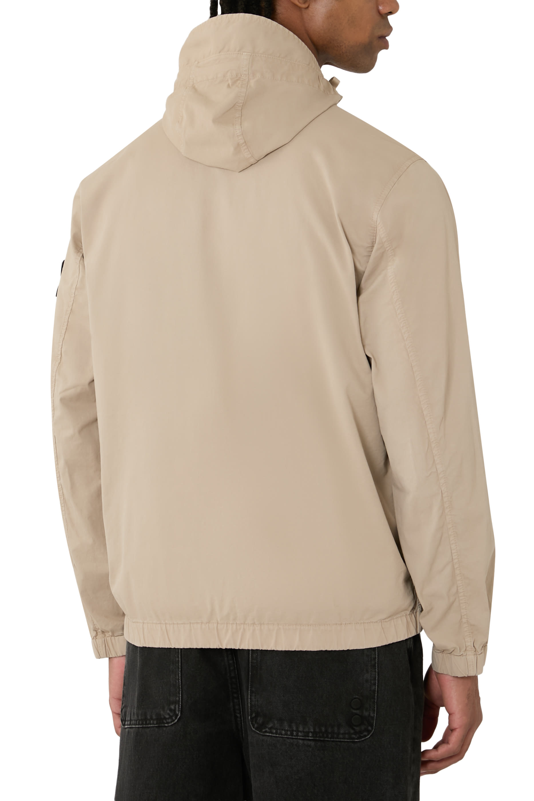 Hooded Jacket with Anti-Drop