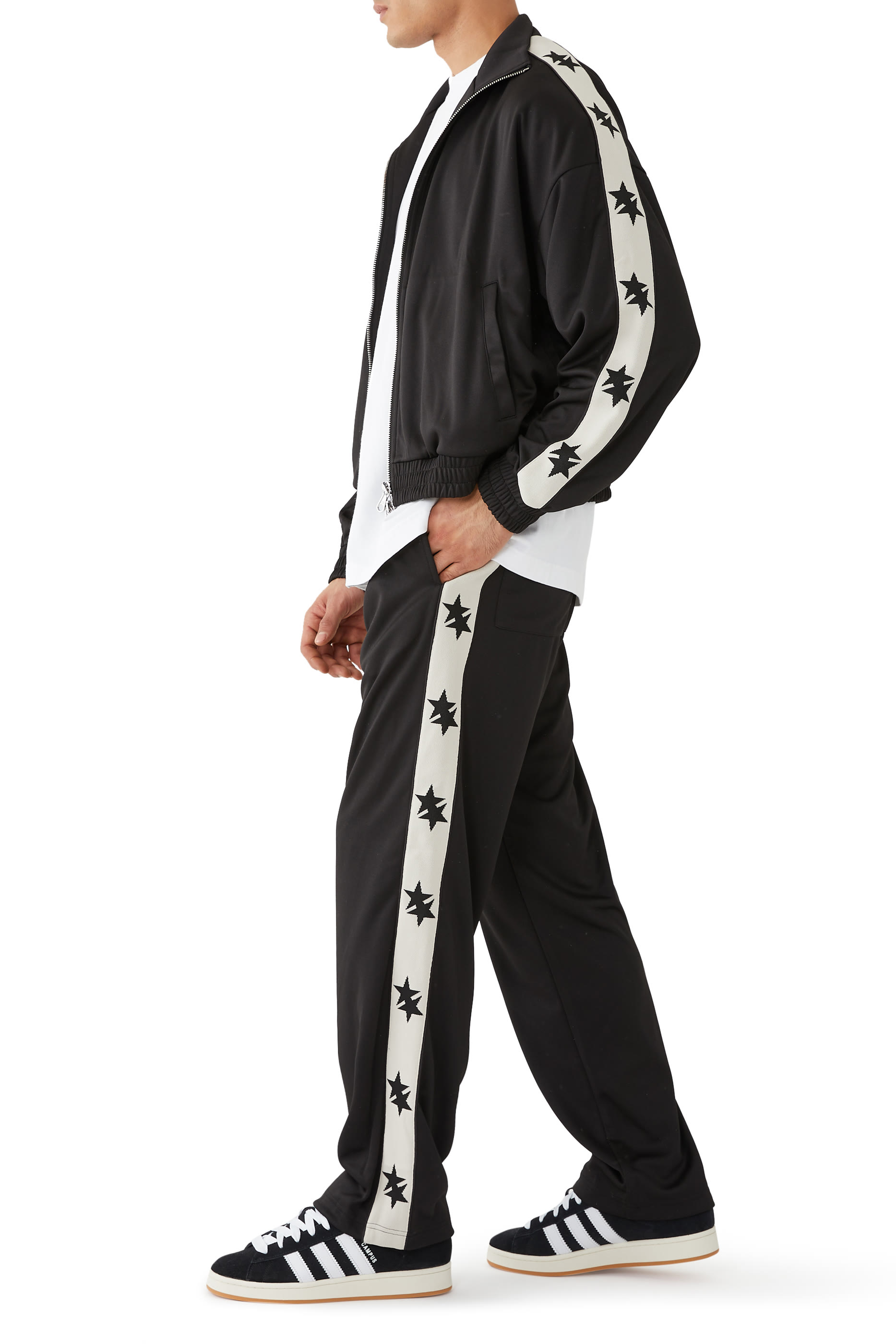 Two-Star Tape Track Pants