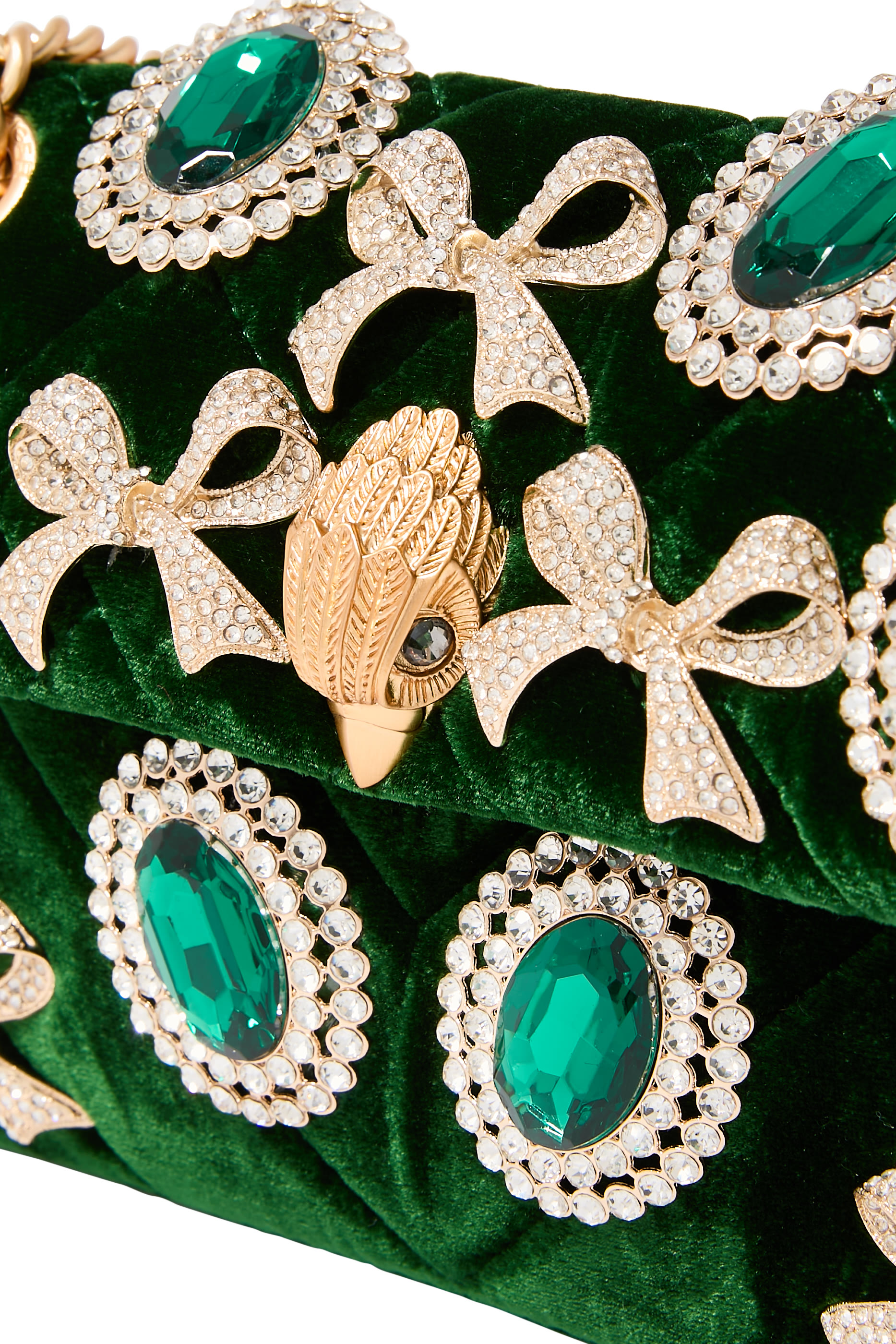 Mini Kensington Velvet Crossbody Bag