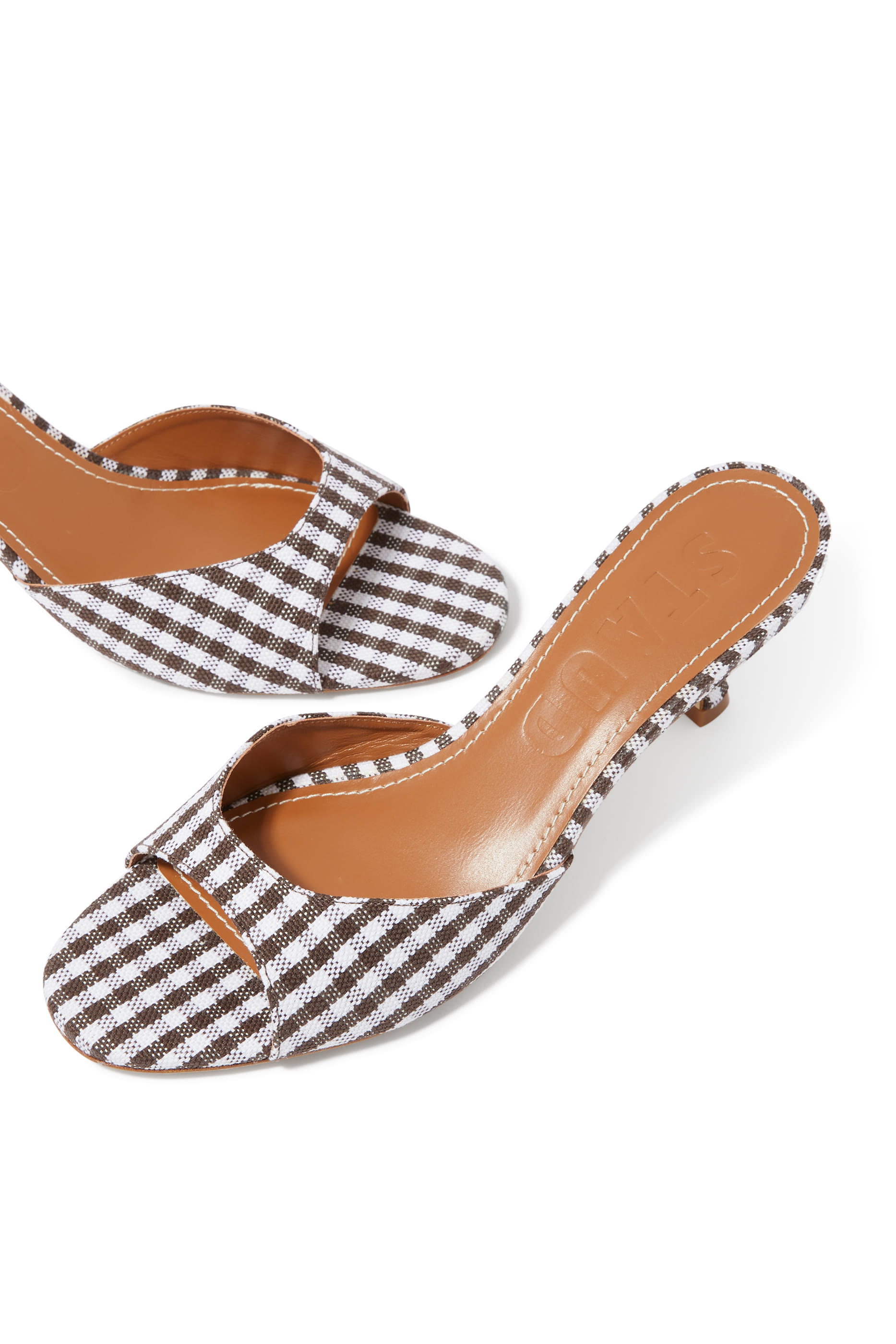 Brigitte Check 55 Kitten Mules