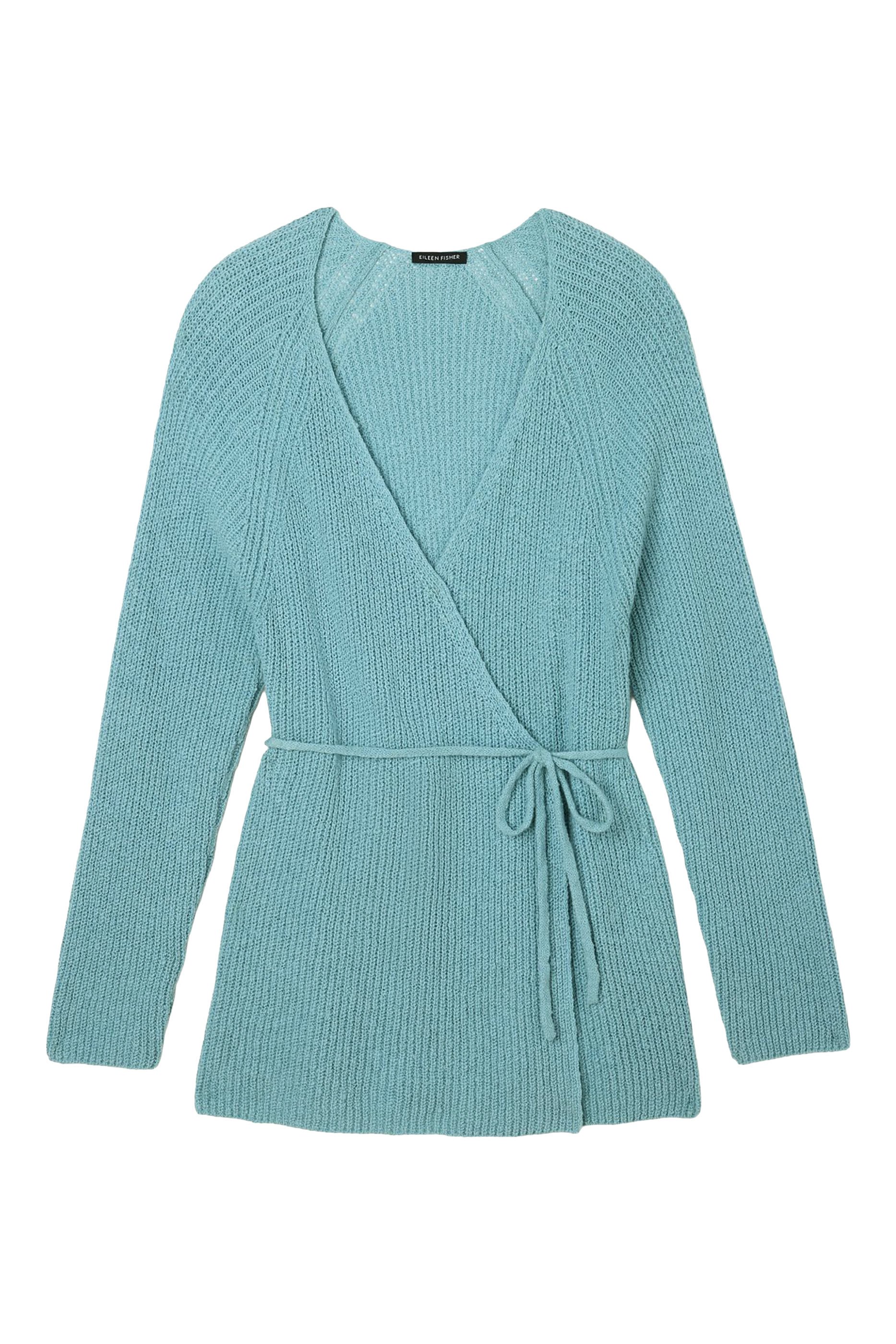 Peruvian Cotton Cloud V-Neck Cardigan