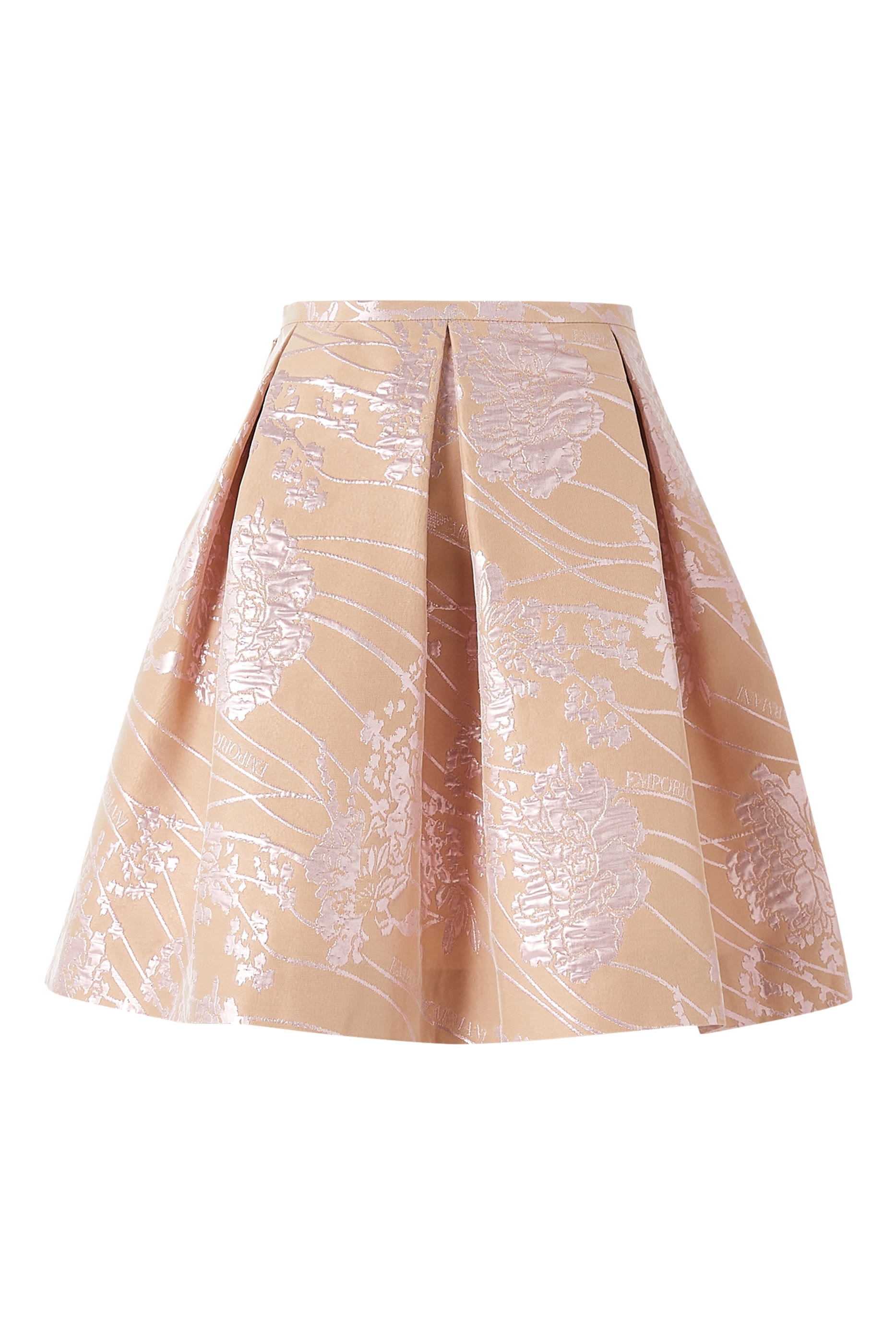 Kids Flower Jacquard Skirt