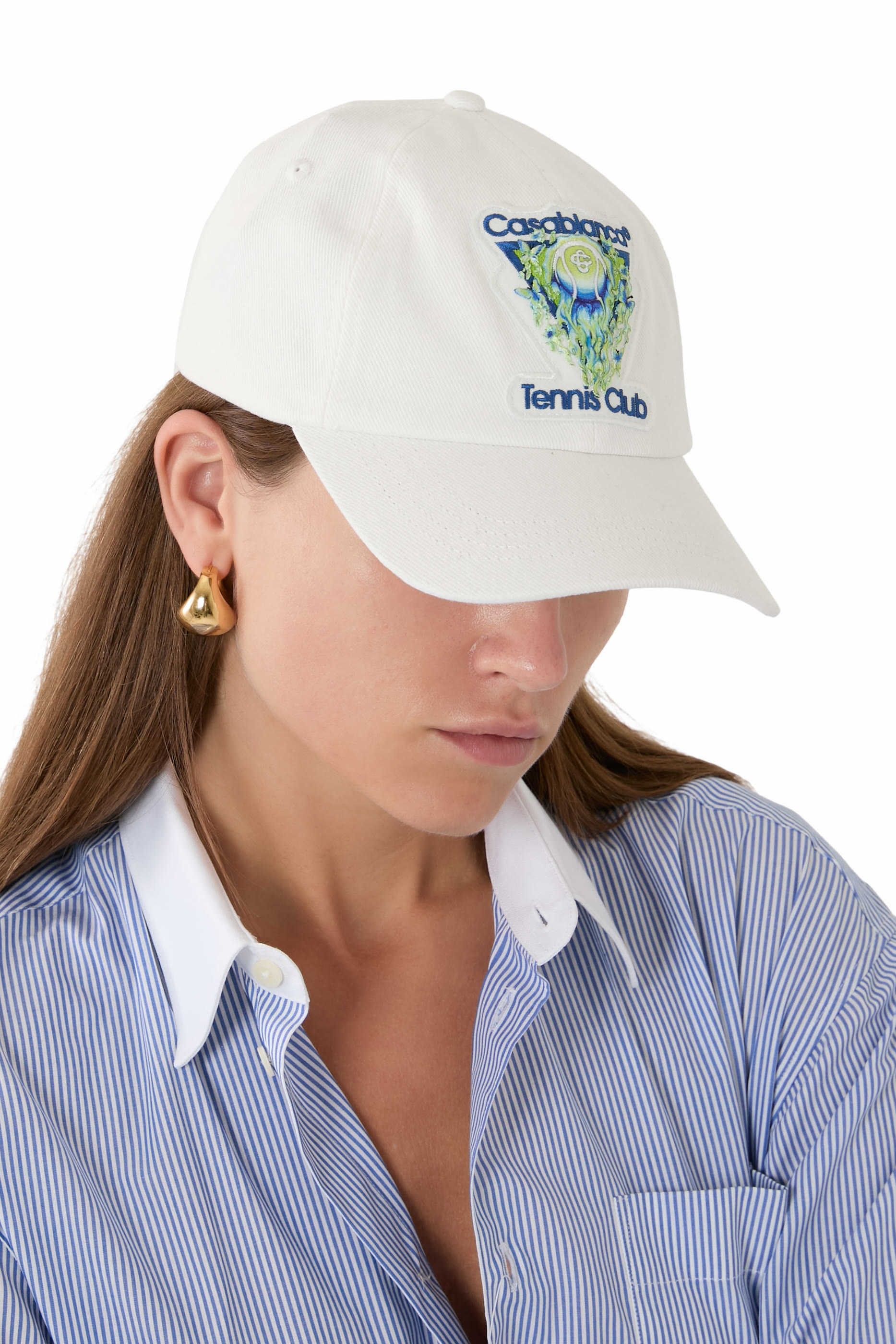 Flaming Tennis Ball Cap 