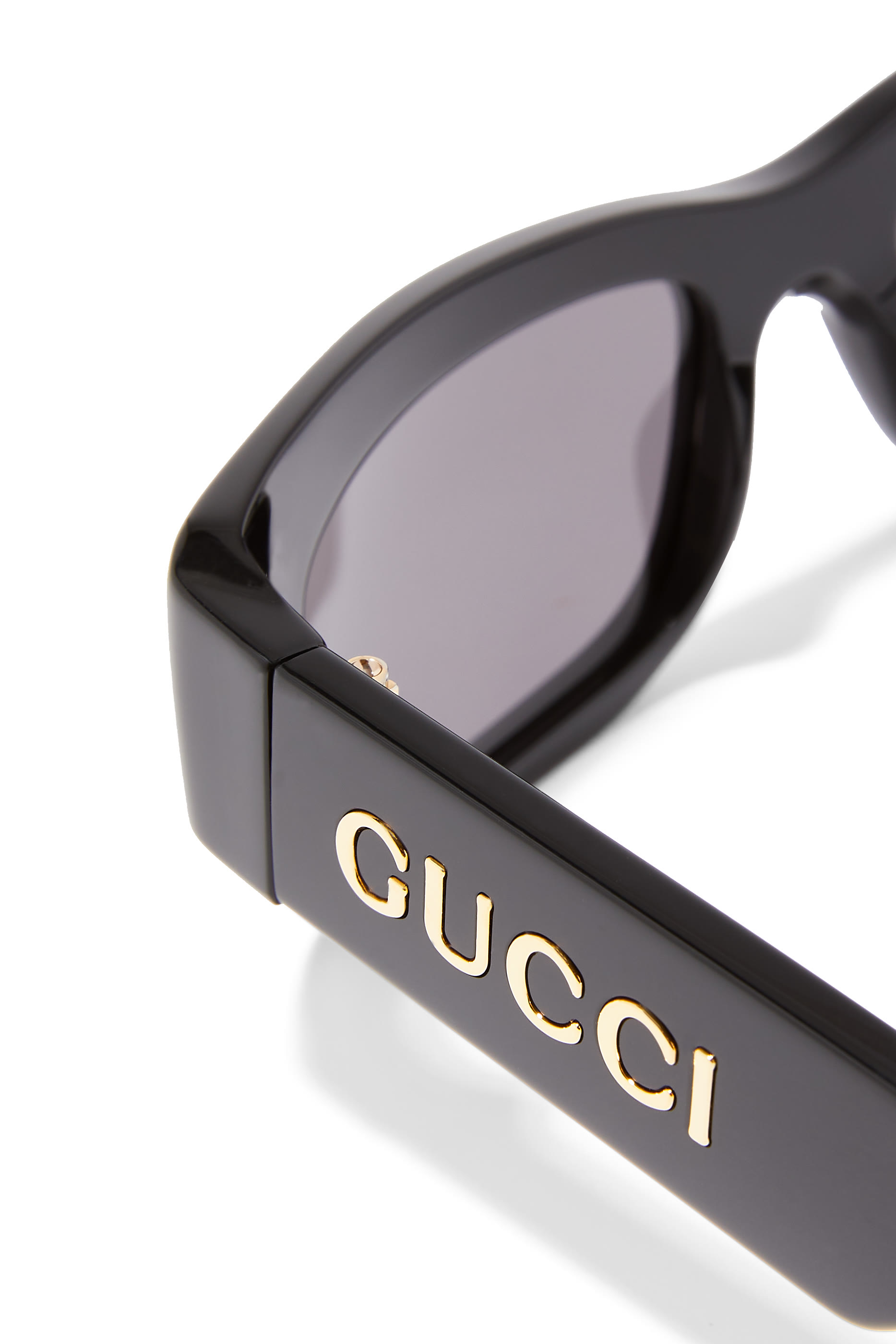 Logo Rectangular-Frame Sunglasses