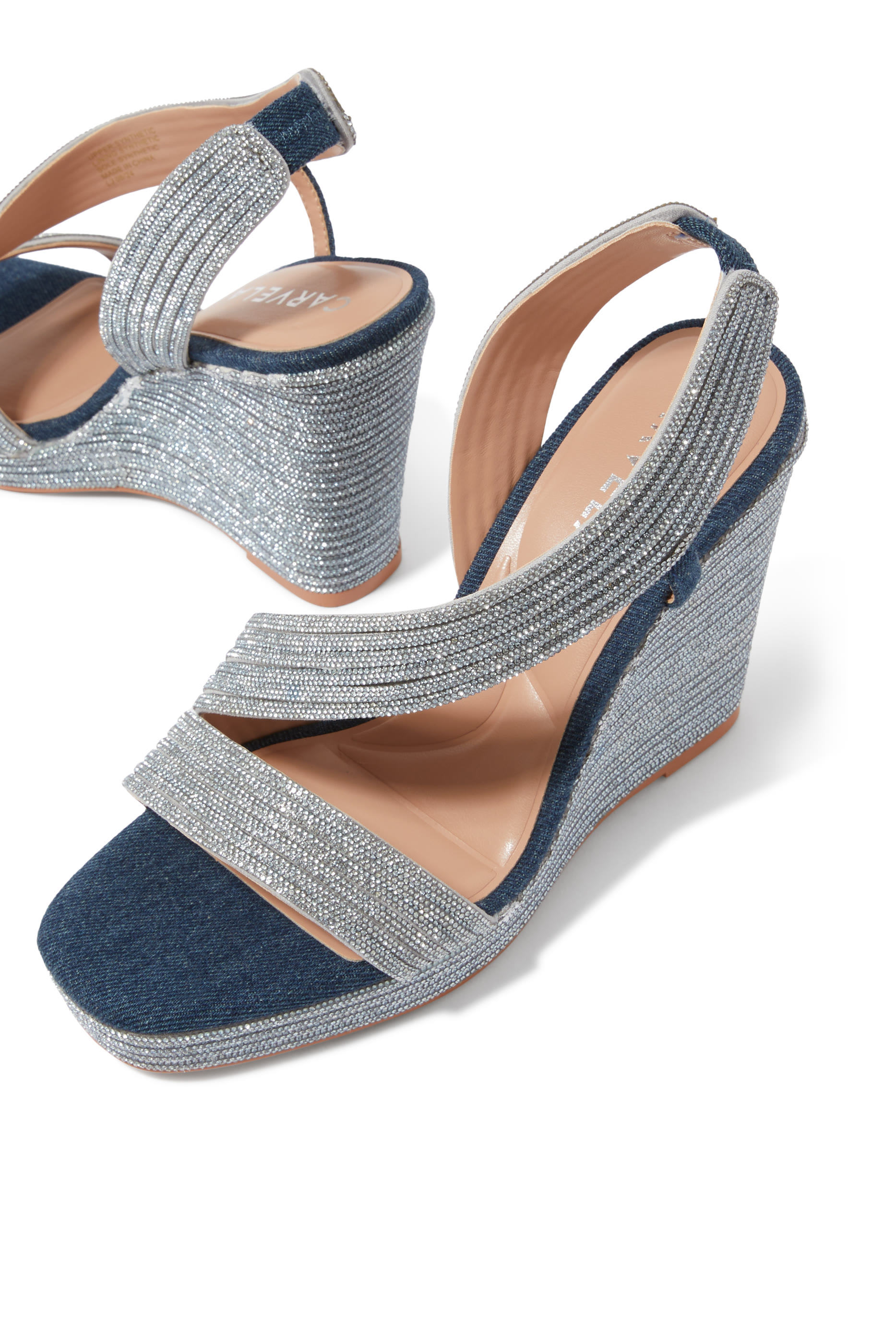 Carvela 110 Gala Wedge Jewel Sandals