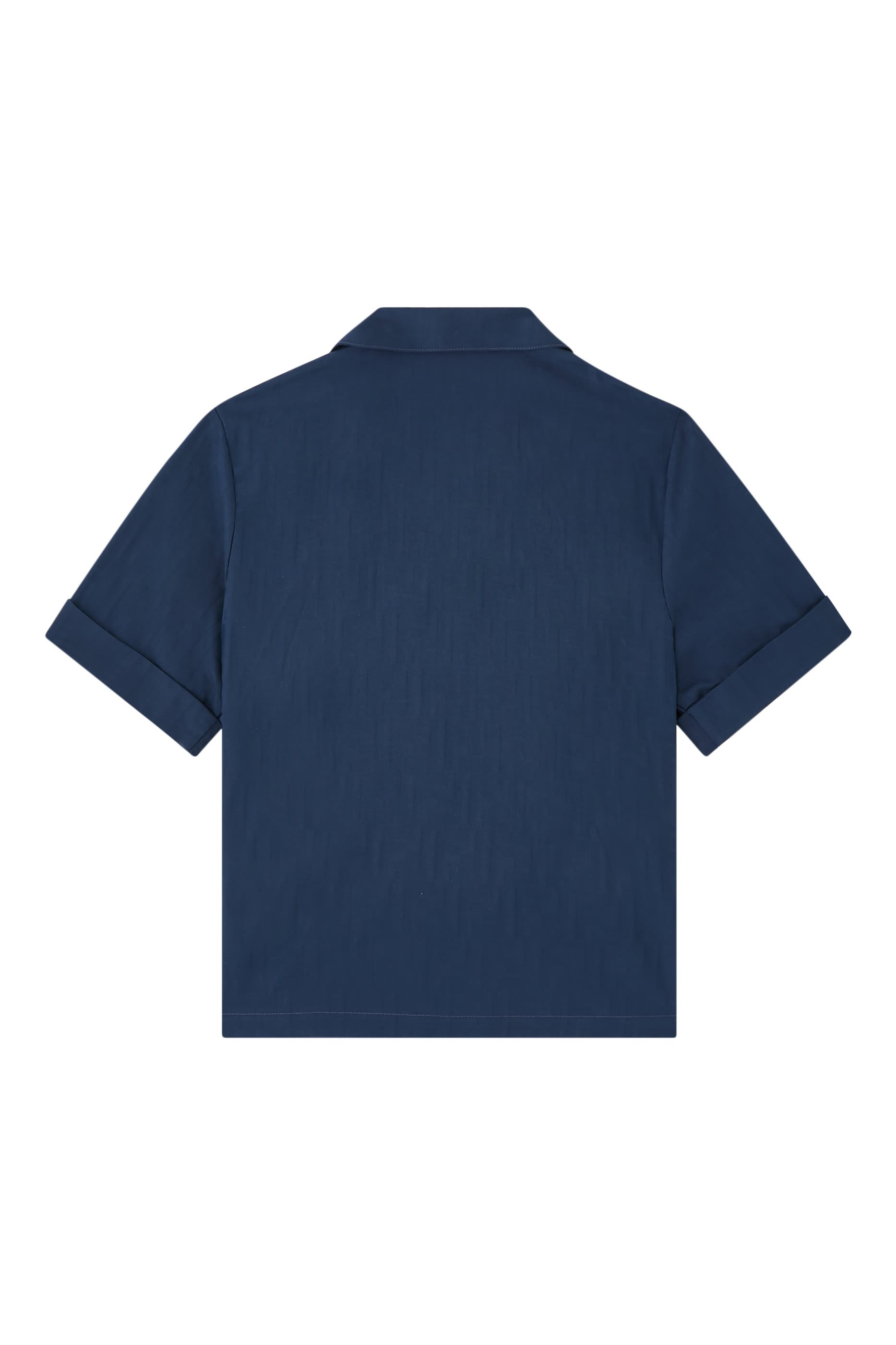 Kids Jacquard Cotton Shirt