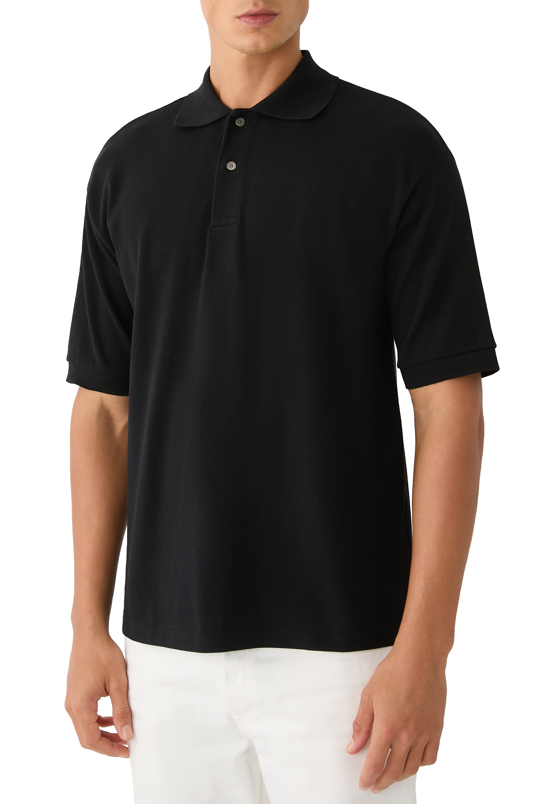 Pima Cotton Heavy Pique Polo Shirt