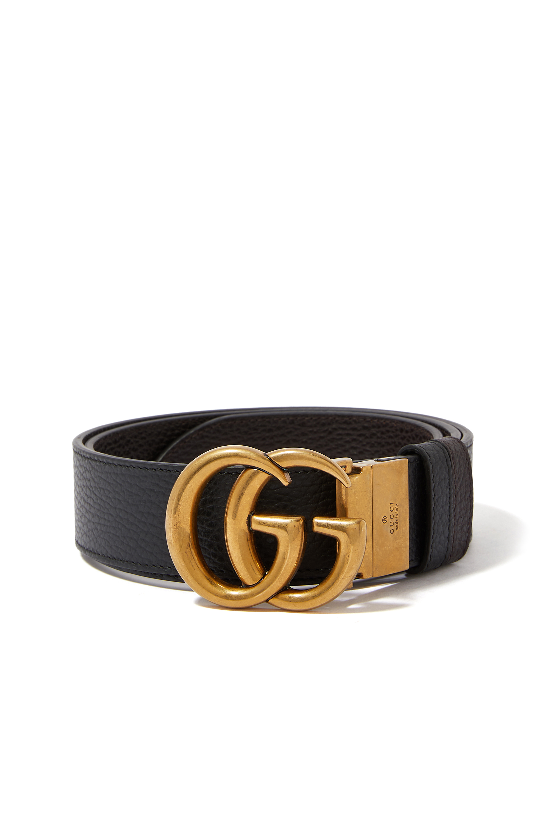 Reversible Double G Leather Belt