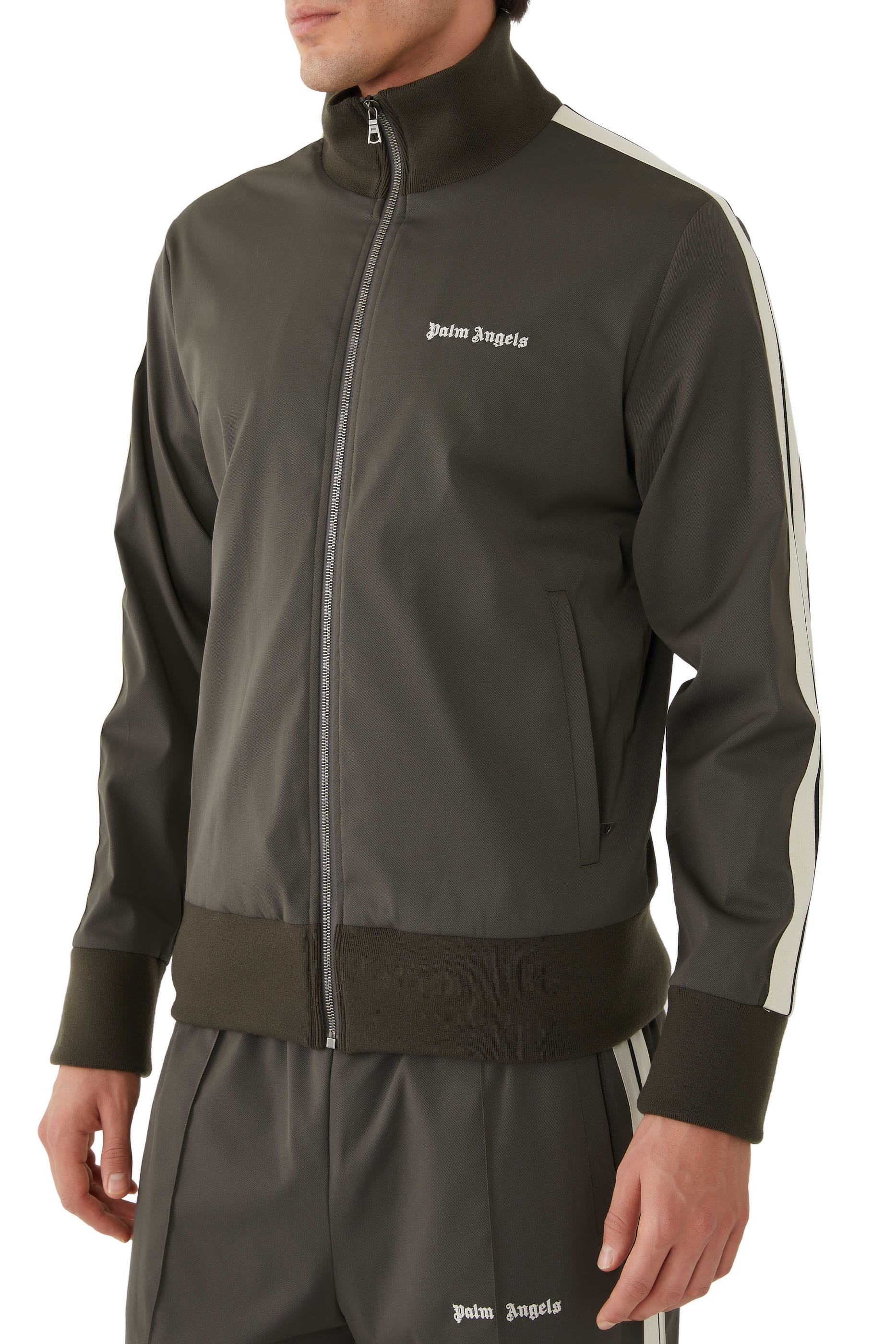 Classic Logo Wool Track Jacket