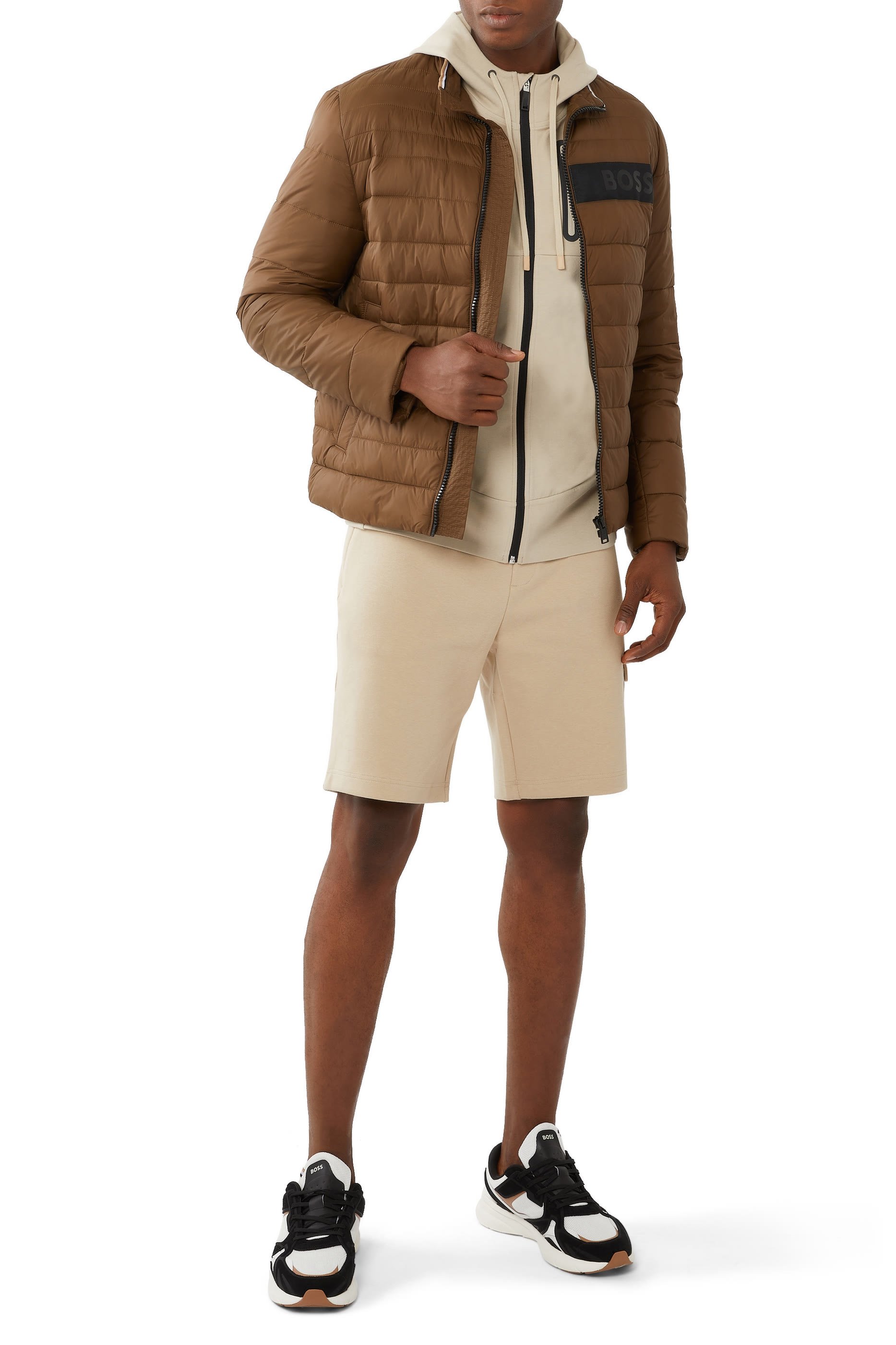 Advanced-Stretch Cotton-Blend Shorts