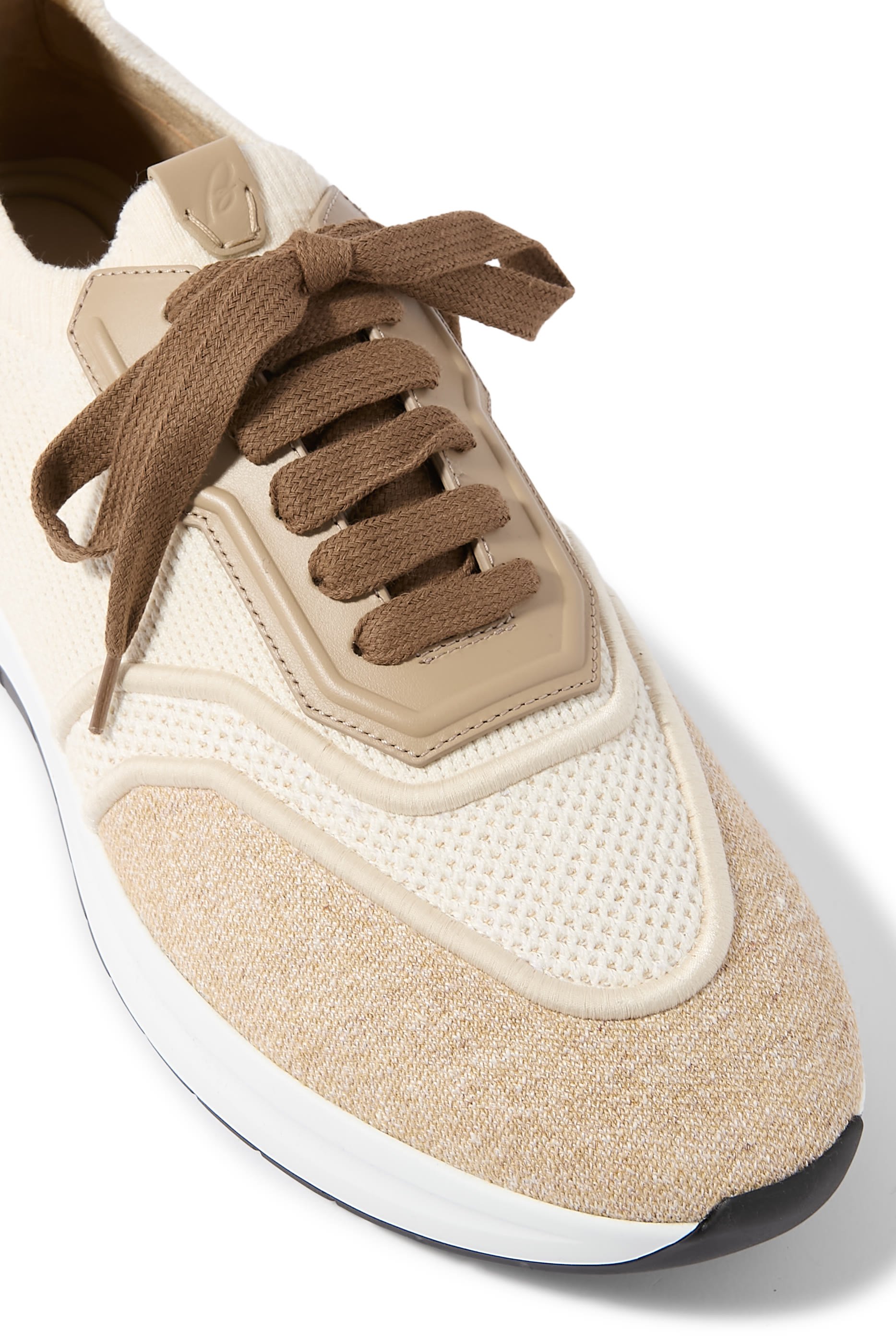  Cashmere & Wool Knit Sneakers
