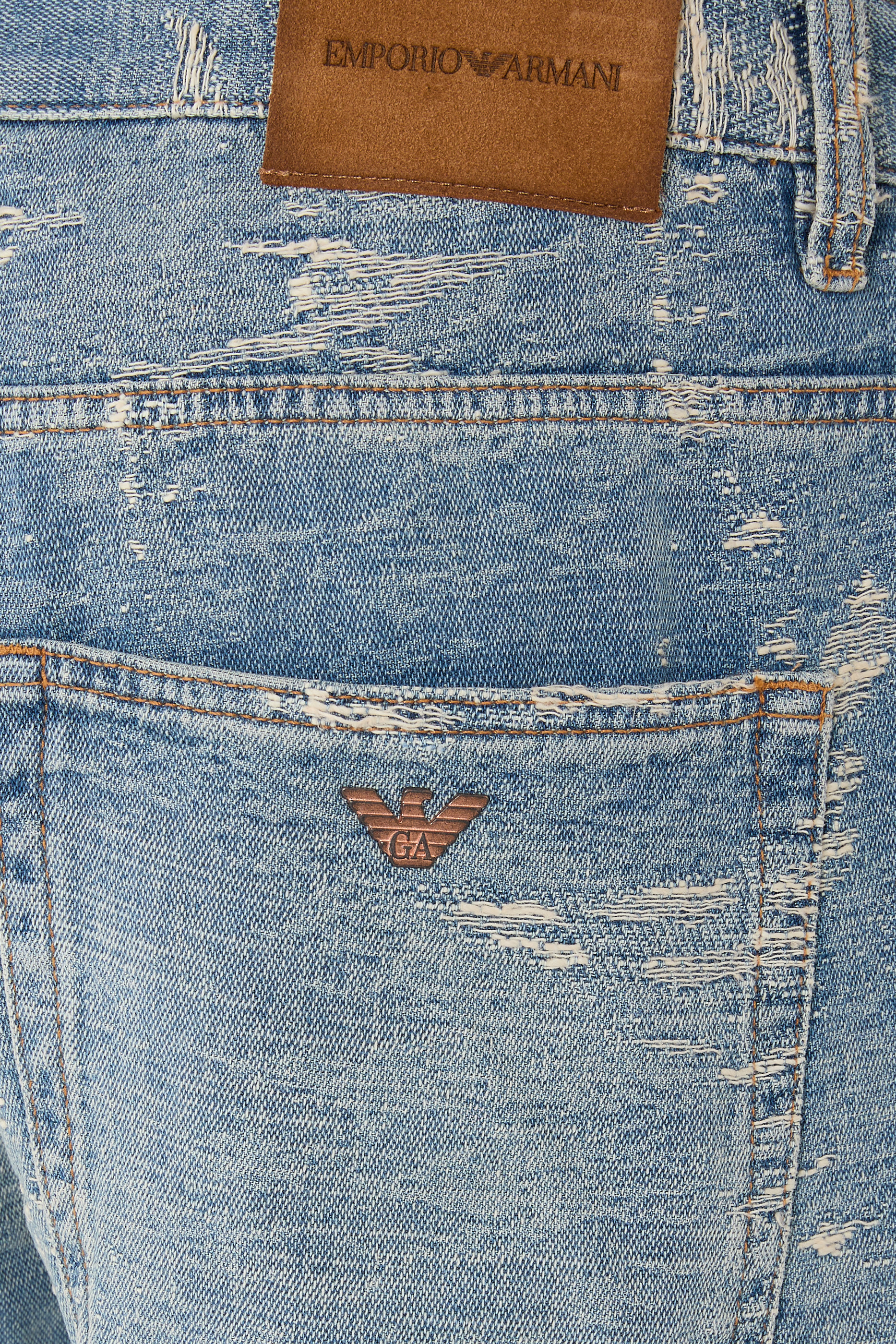 Distressed 5-Pocket Pants
