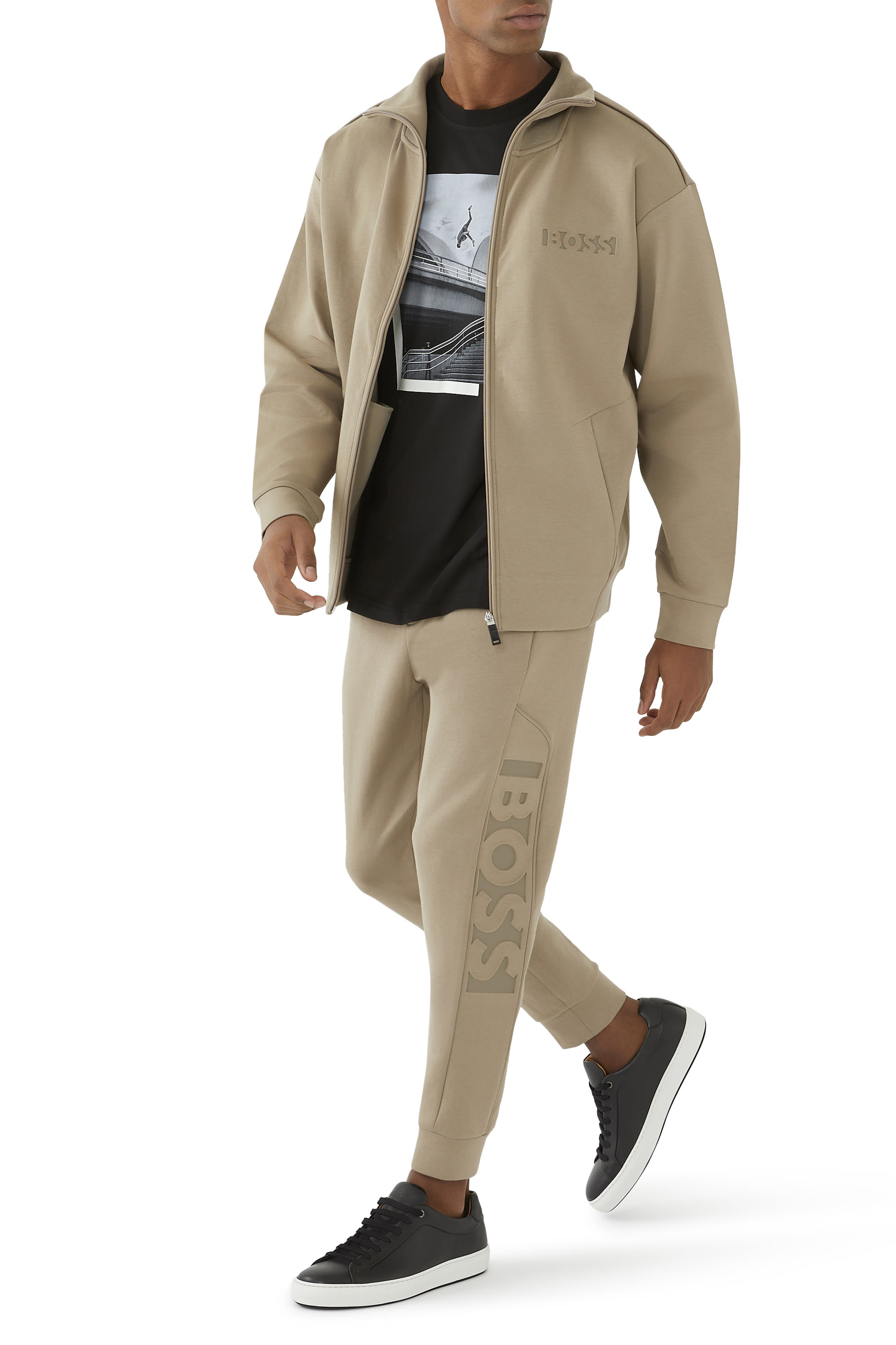 Logo Embossed Sweatpants