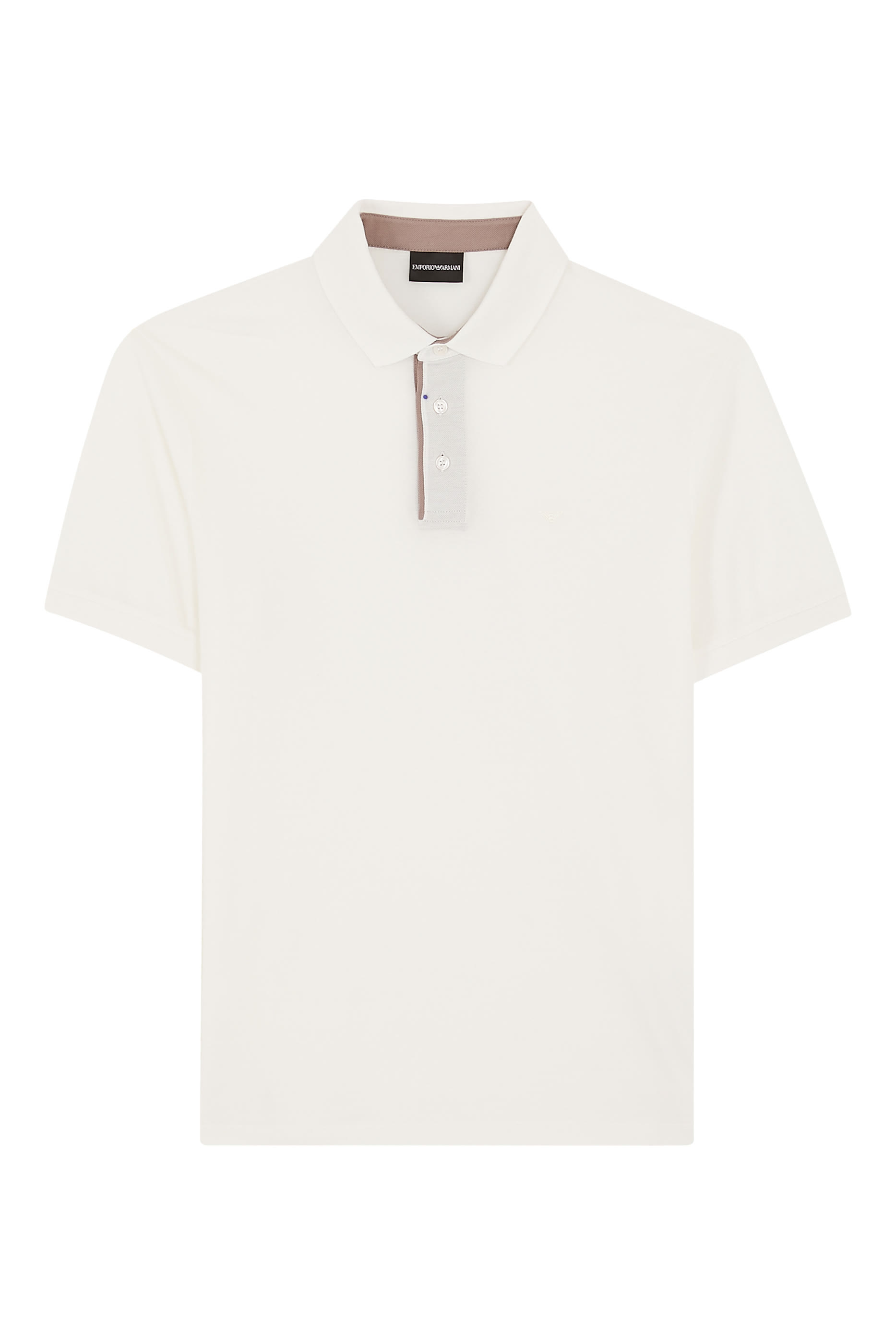 Micro Eagle Stretch Piqué Polo Shirt