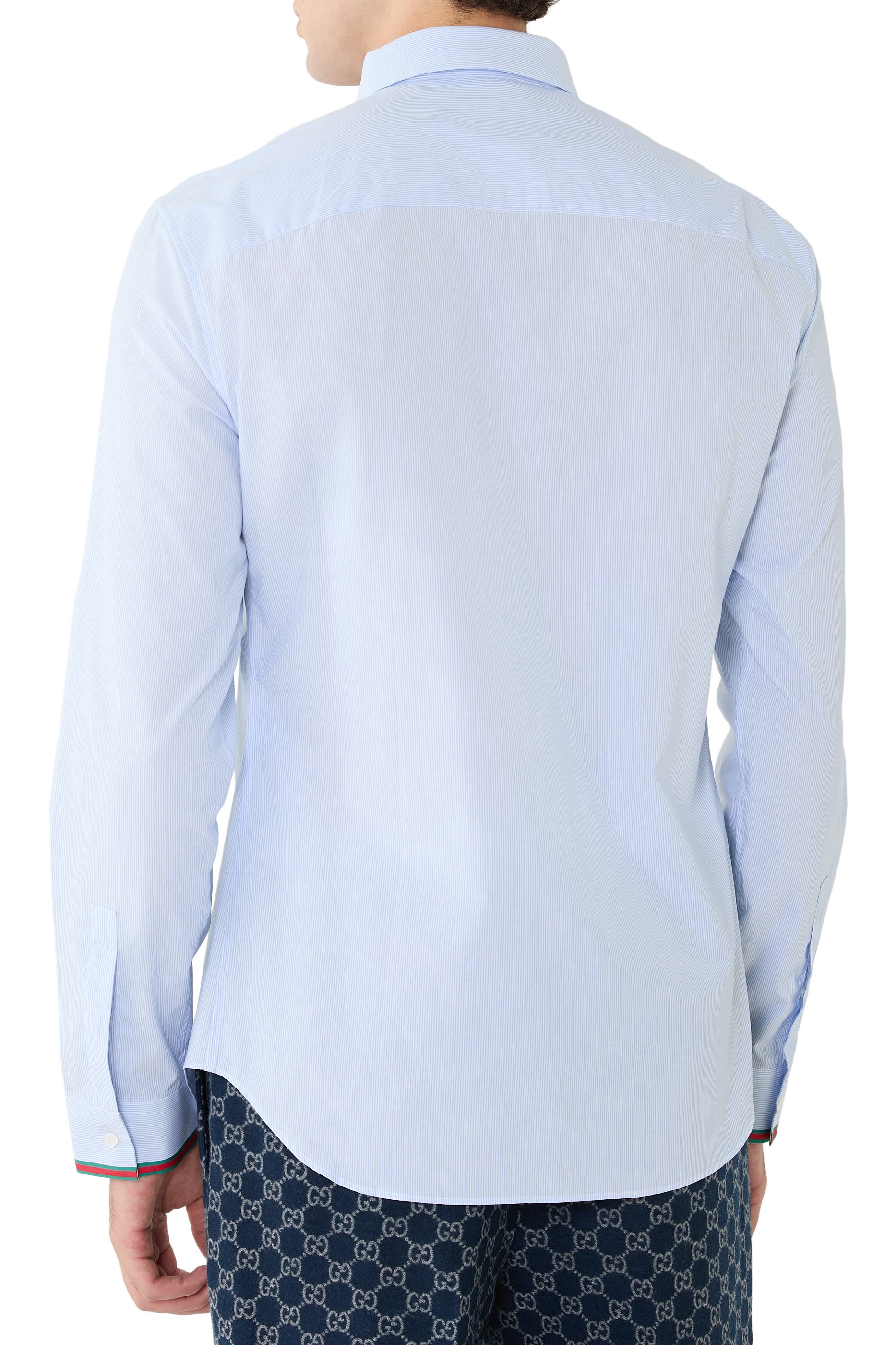 Web Striped Cotton Shirt