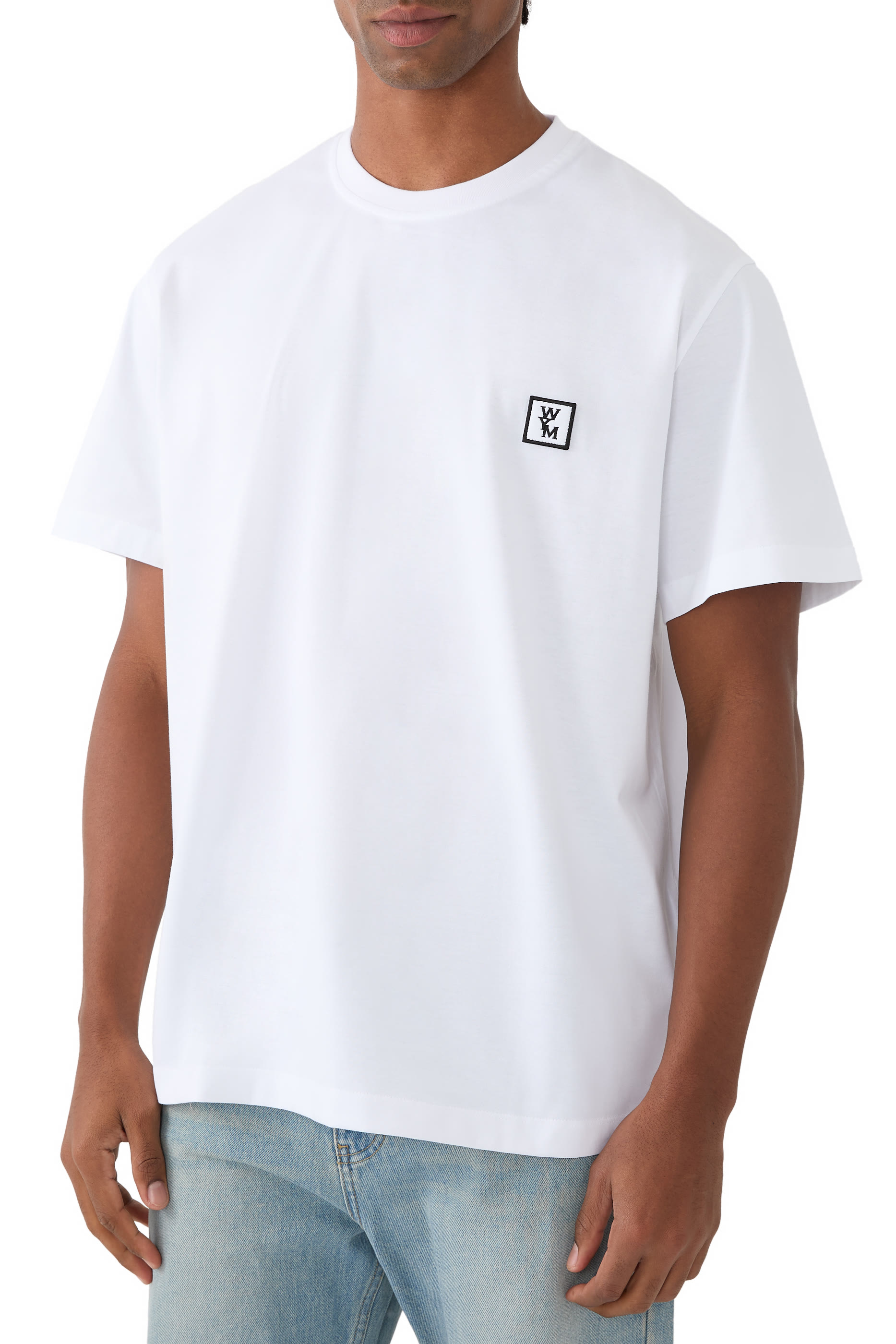 Back Logo Cotton T-Shirt 