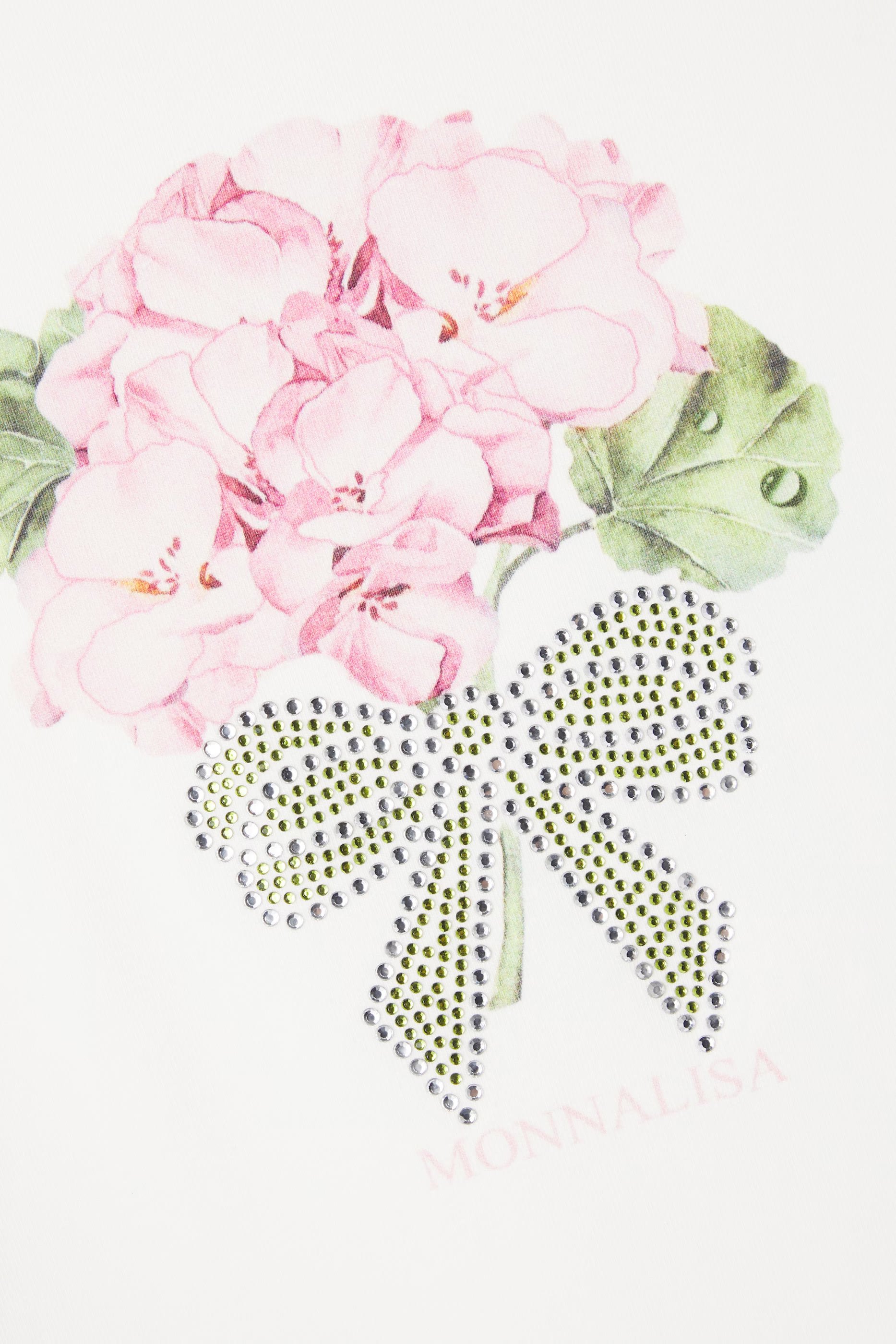 Kids Floral Cotton-Blend Jersey T-Shirt