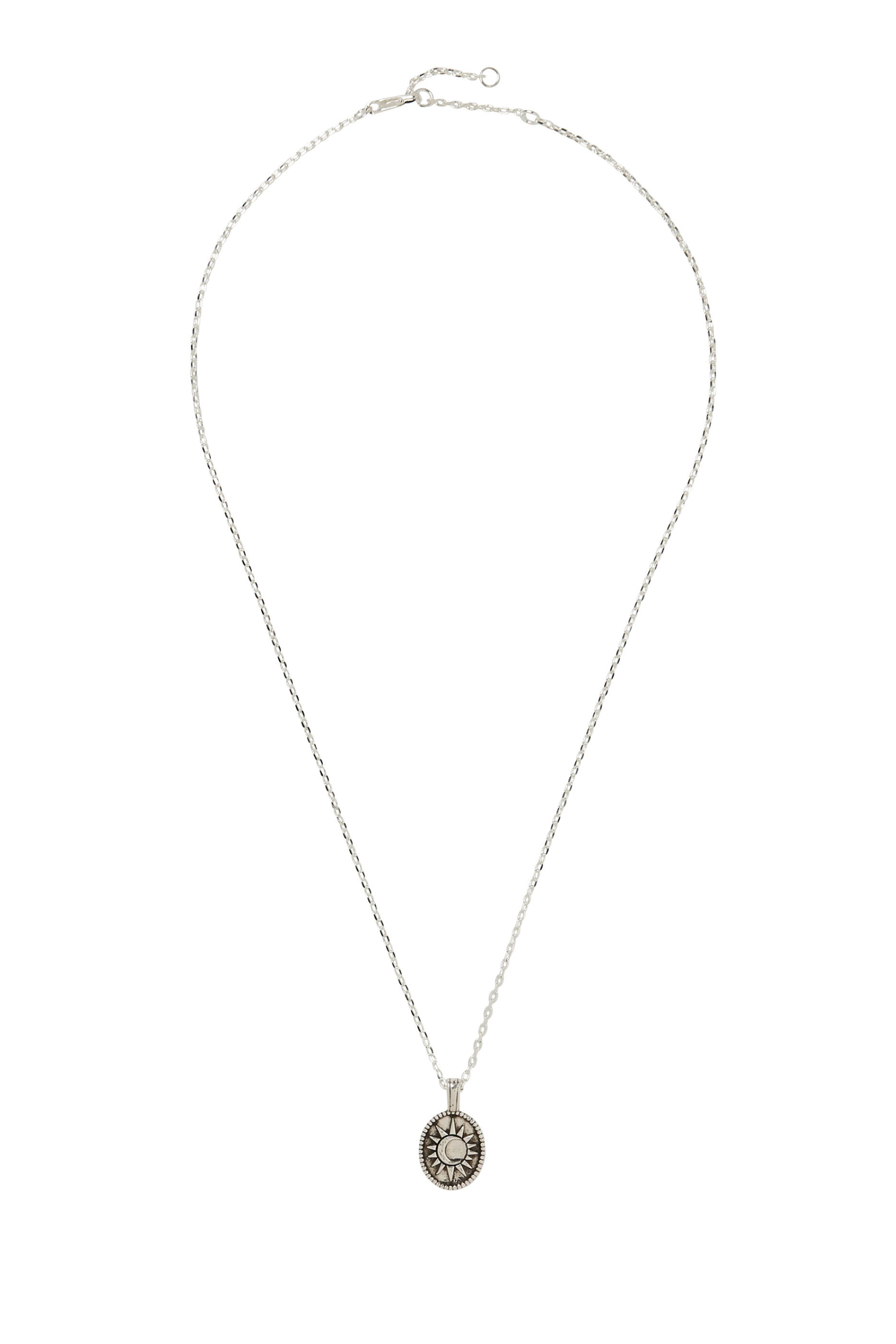 Midnight Necklace, Sterling Silver