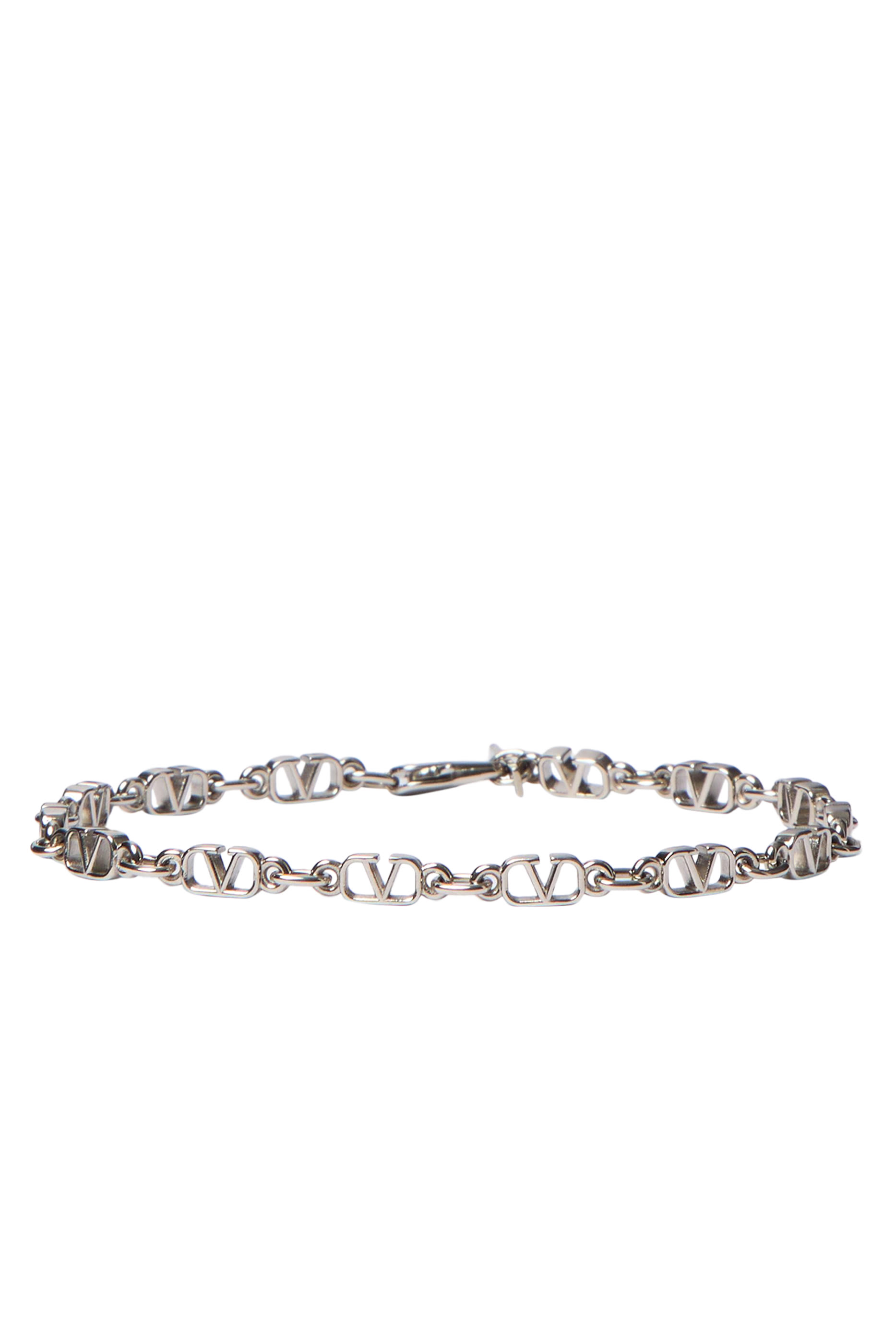 VLogo Signature Bracelet, Metal