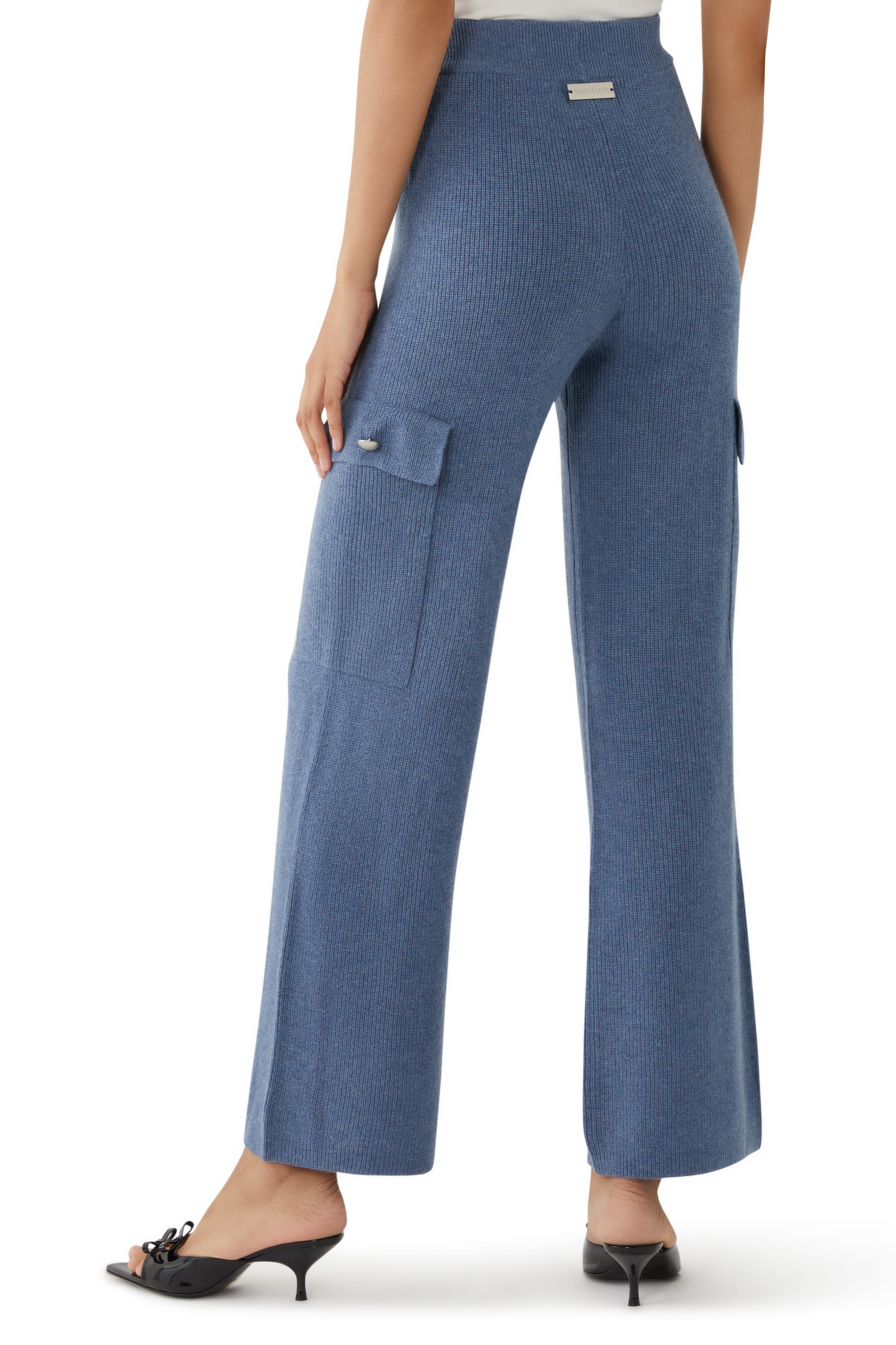 Cargo Pants with Button Detail