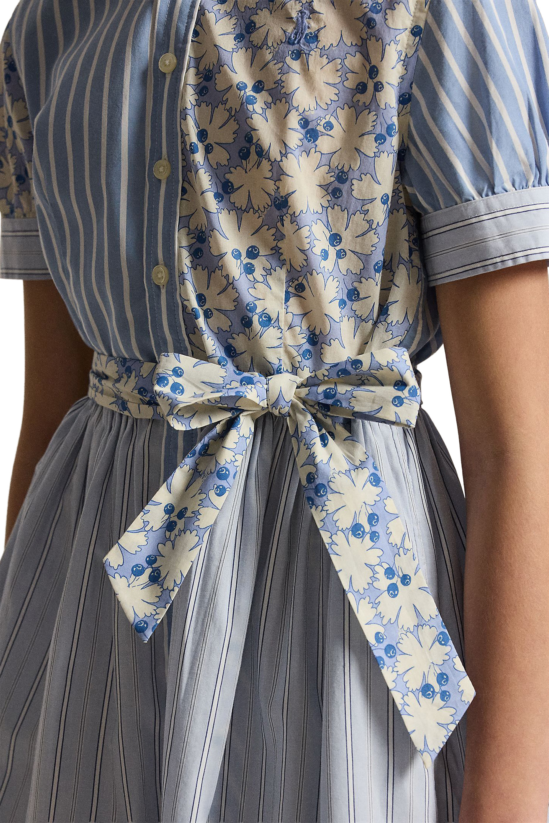 Kids Cotton Poplin Fun Shirtdress