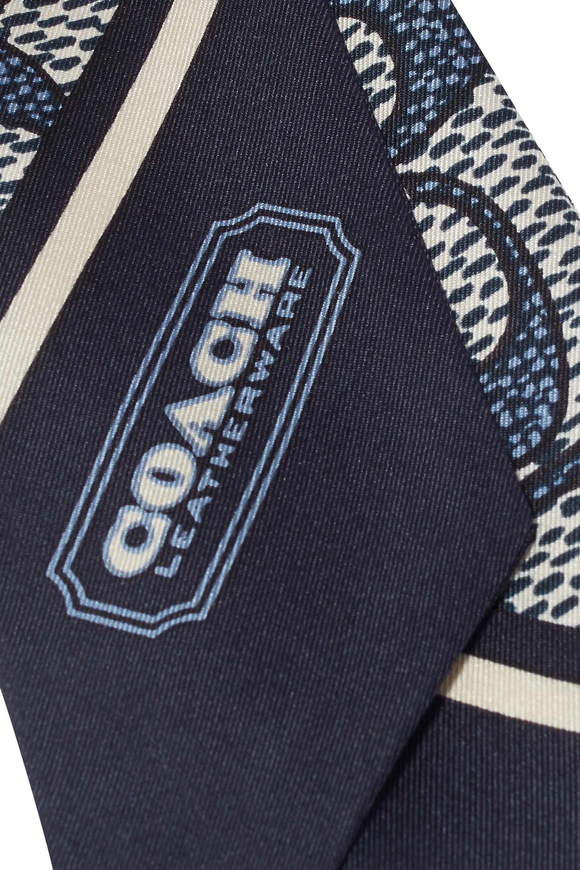 Vintage Signature Print Silk Scarf 