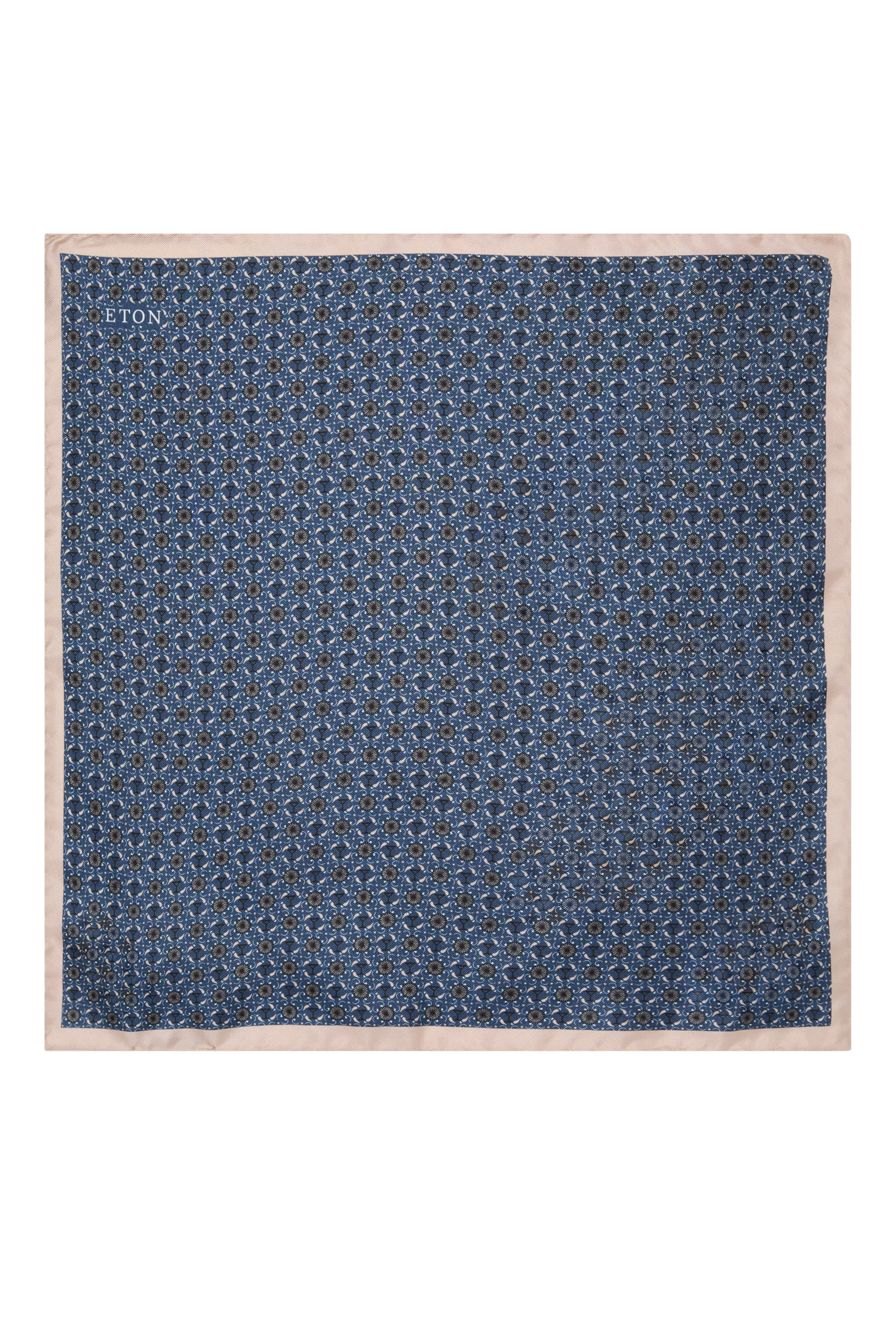 Geometric Silk Pocket Square