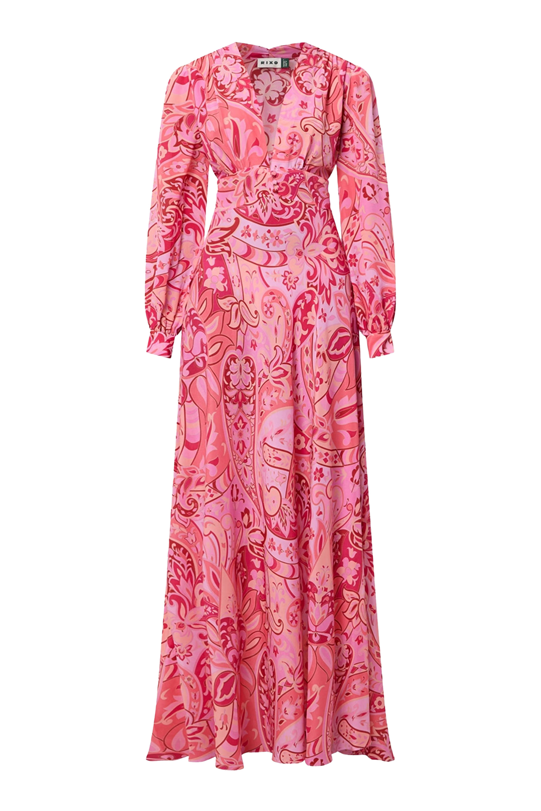 Emory Printed Silk Dress