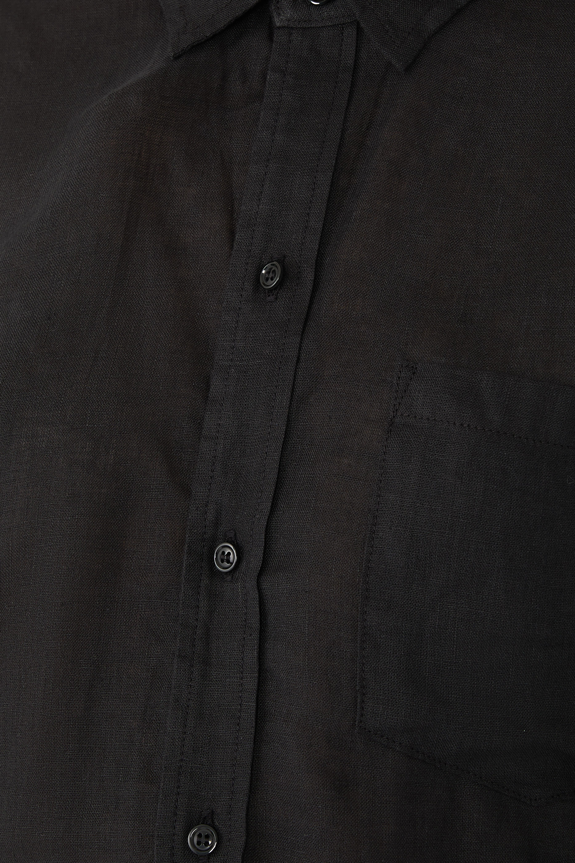 Kayla Shrunken Linen Shirt