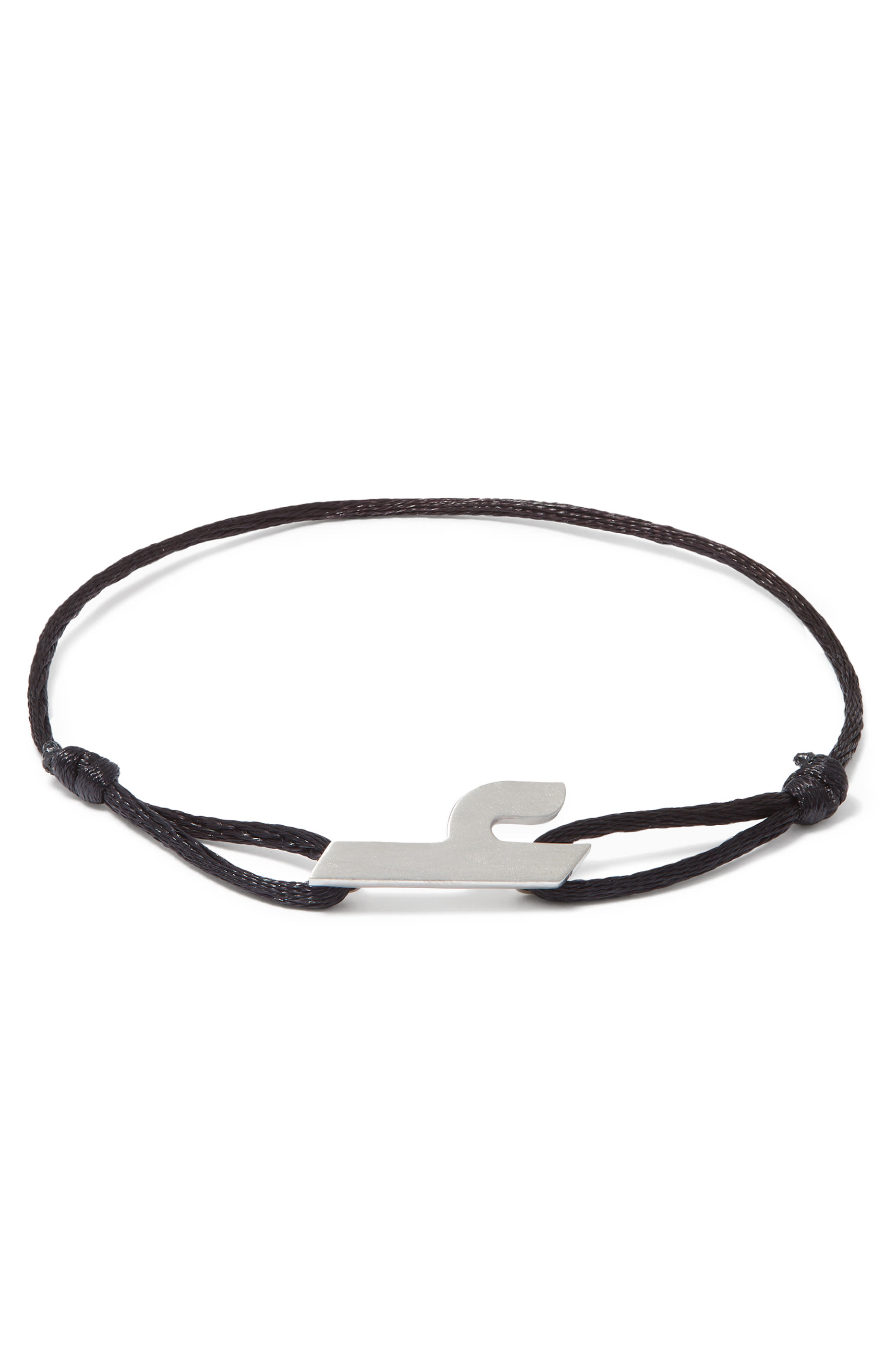 Arabic Letter 'Ein' Bracelet, Sterling Silver