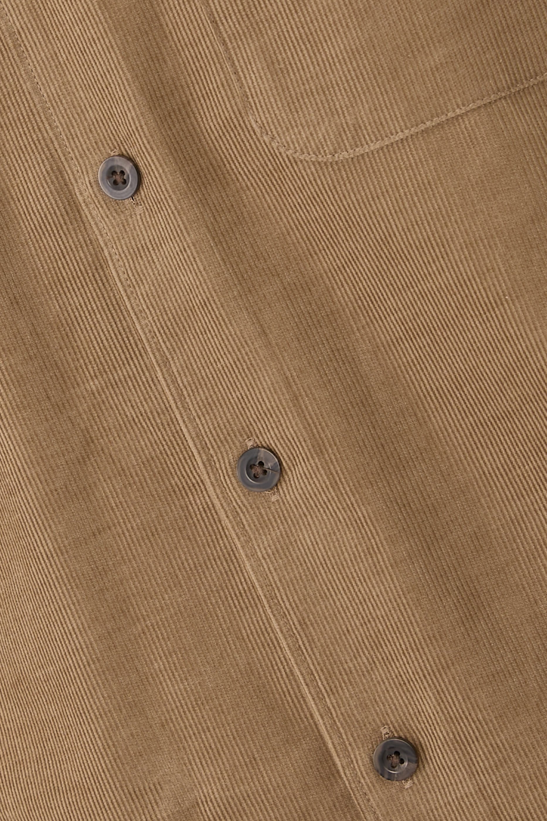 Button-Up Corduroy Shirt