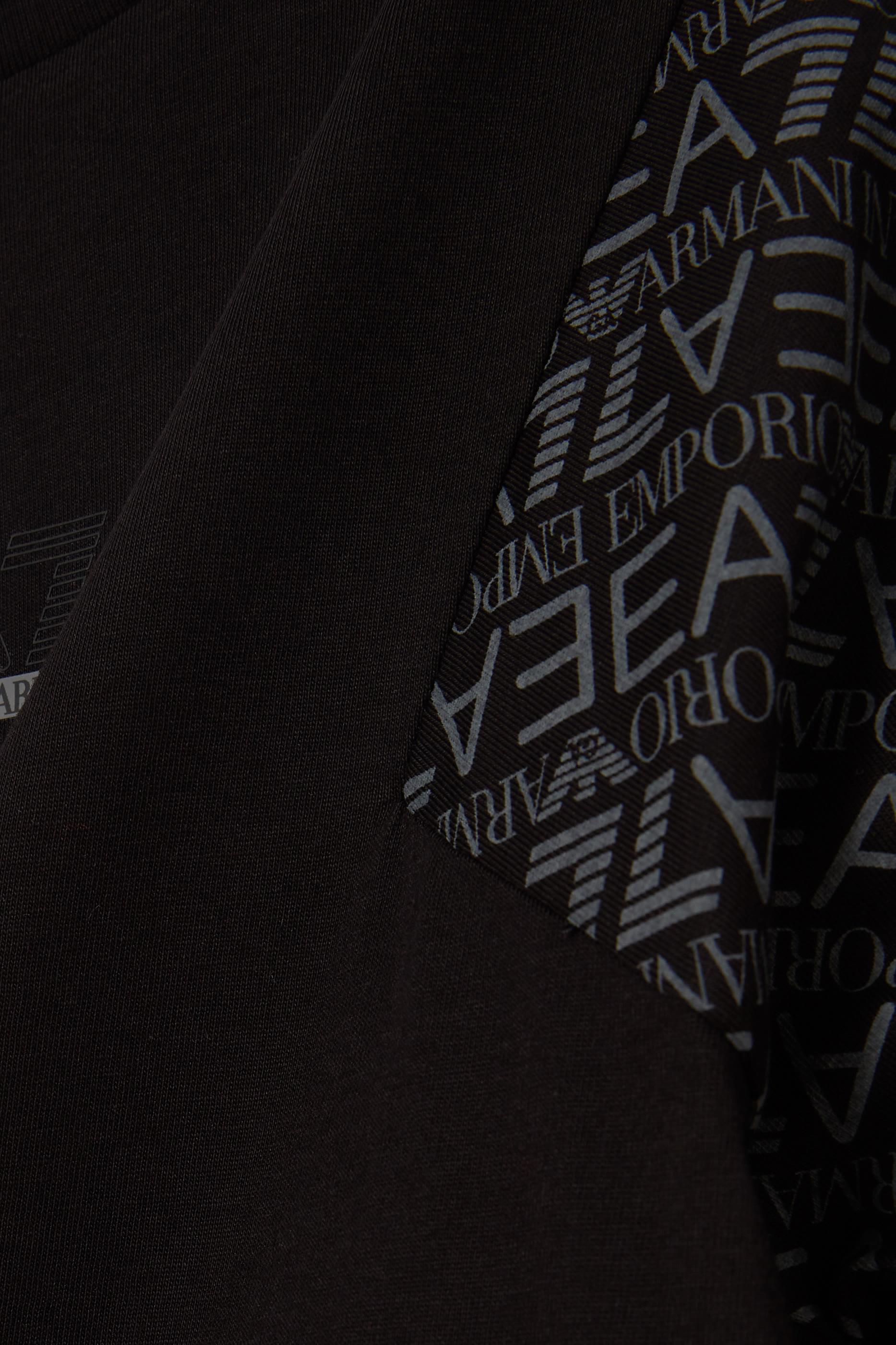 Kids EA7 Monogram Logo T-Shirt