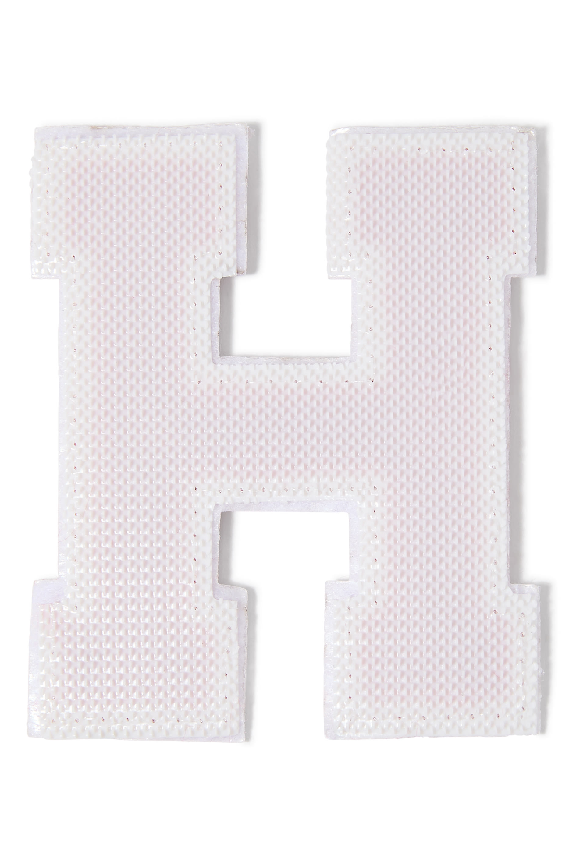 Kids Chenille Varsity Letter H Patch