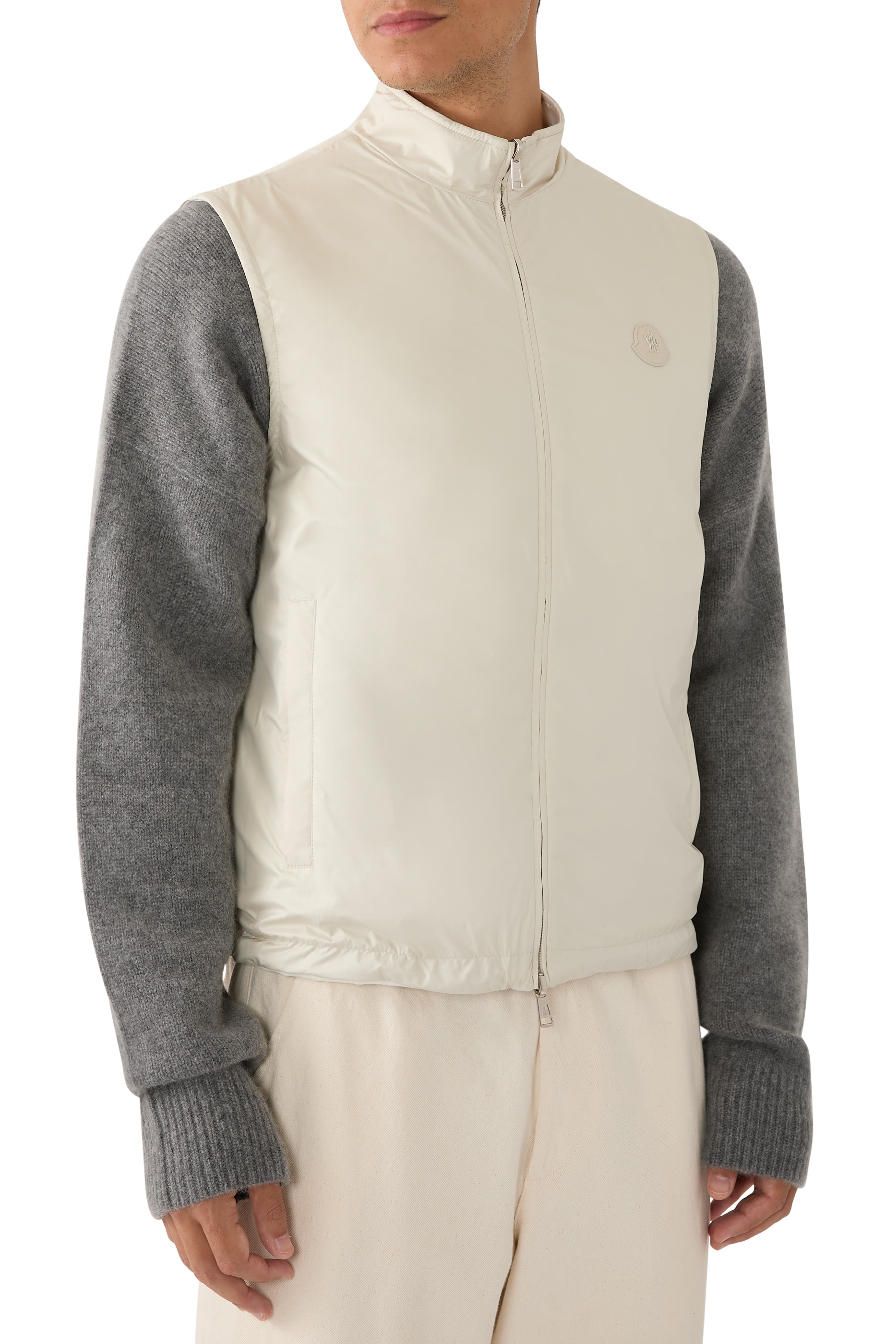 Reversible Padded Cotton Vest