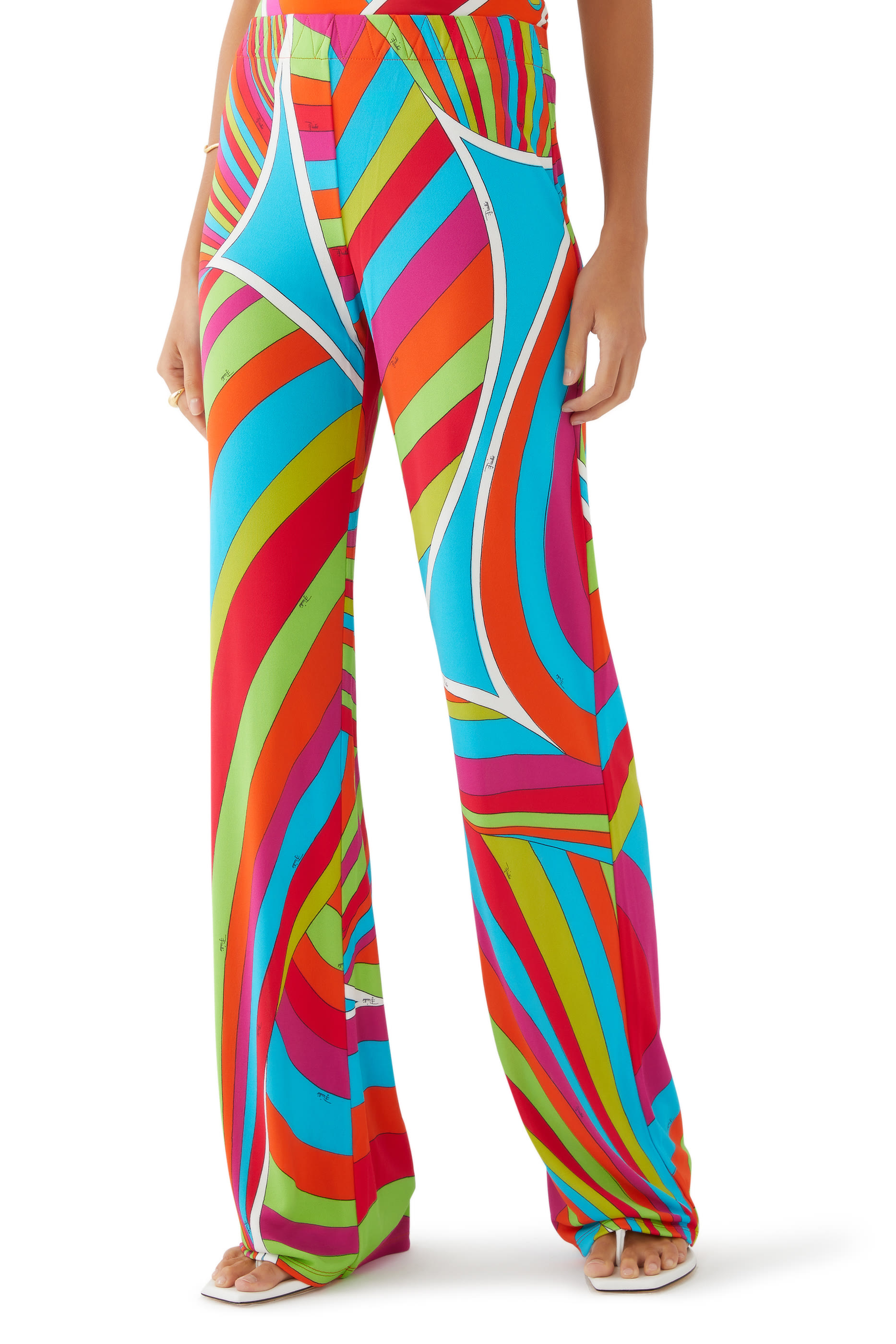 Vivara-Print Trousers