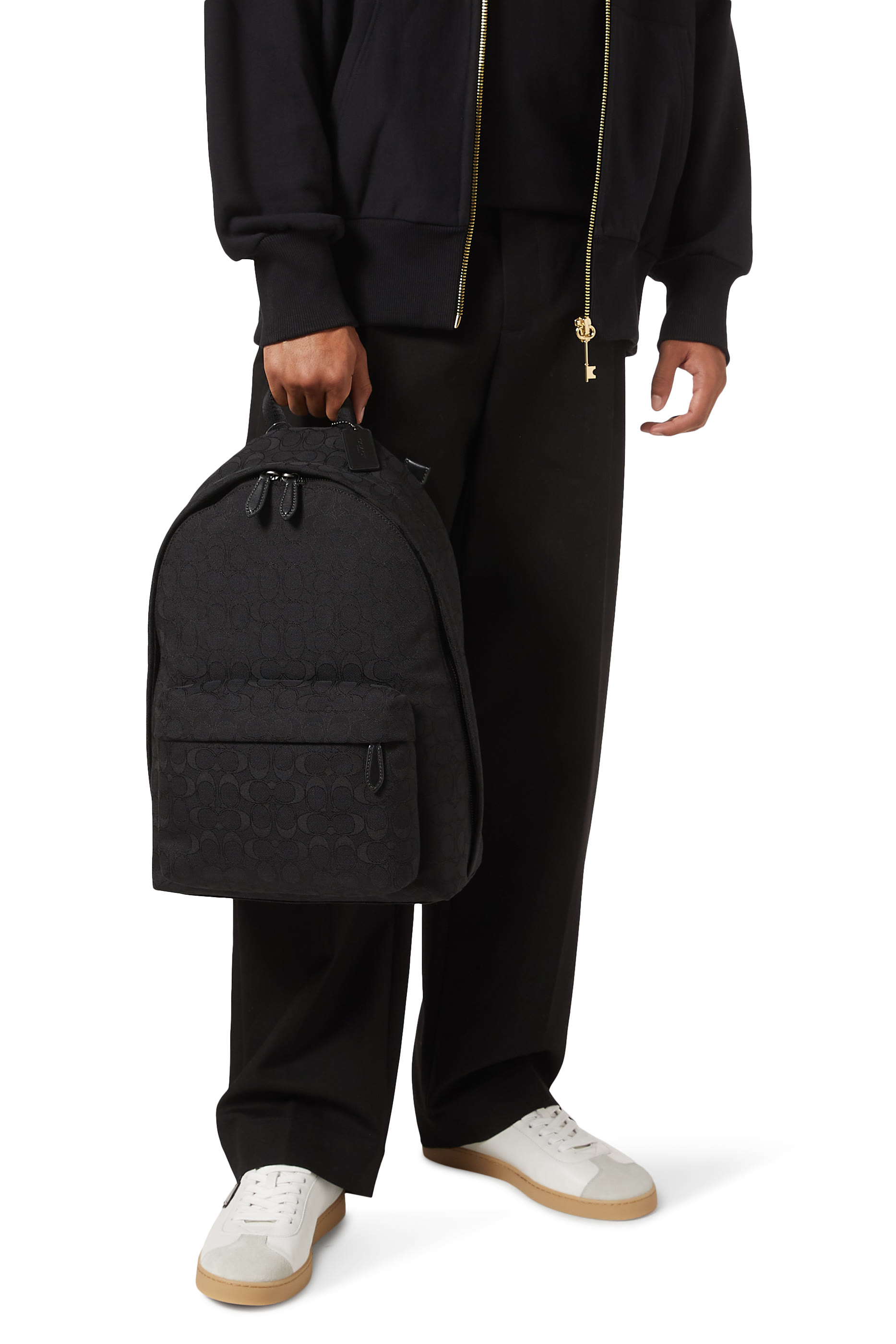 Hall Signature Jacquard Backpack