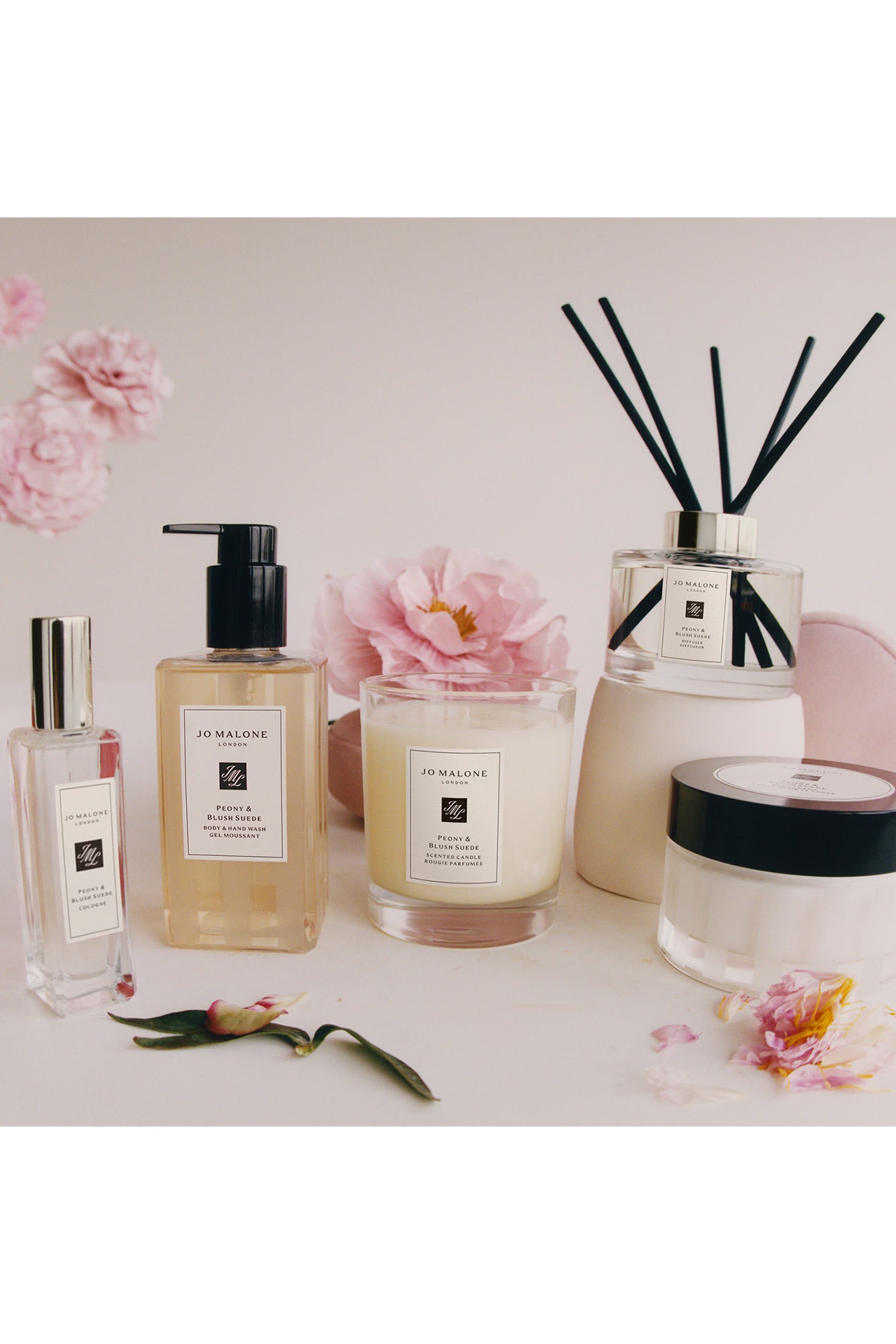 Peony and Blush Suede Body Crème Intense