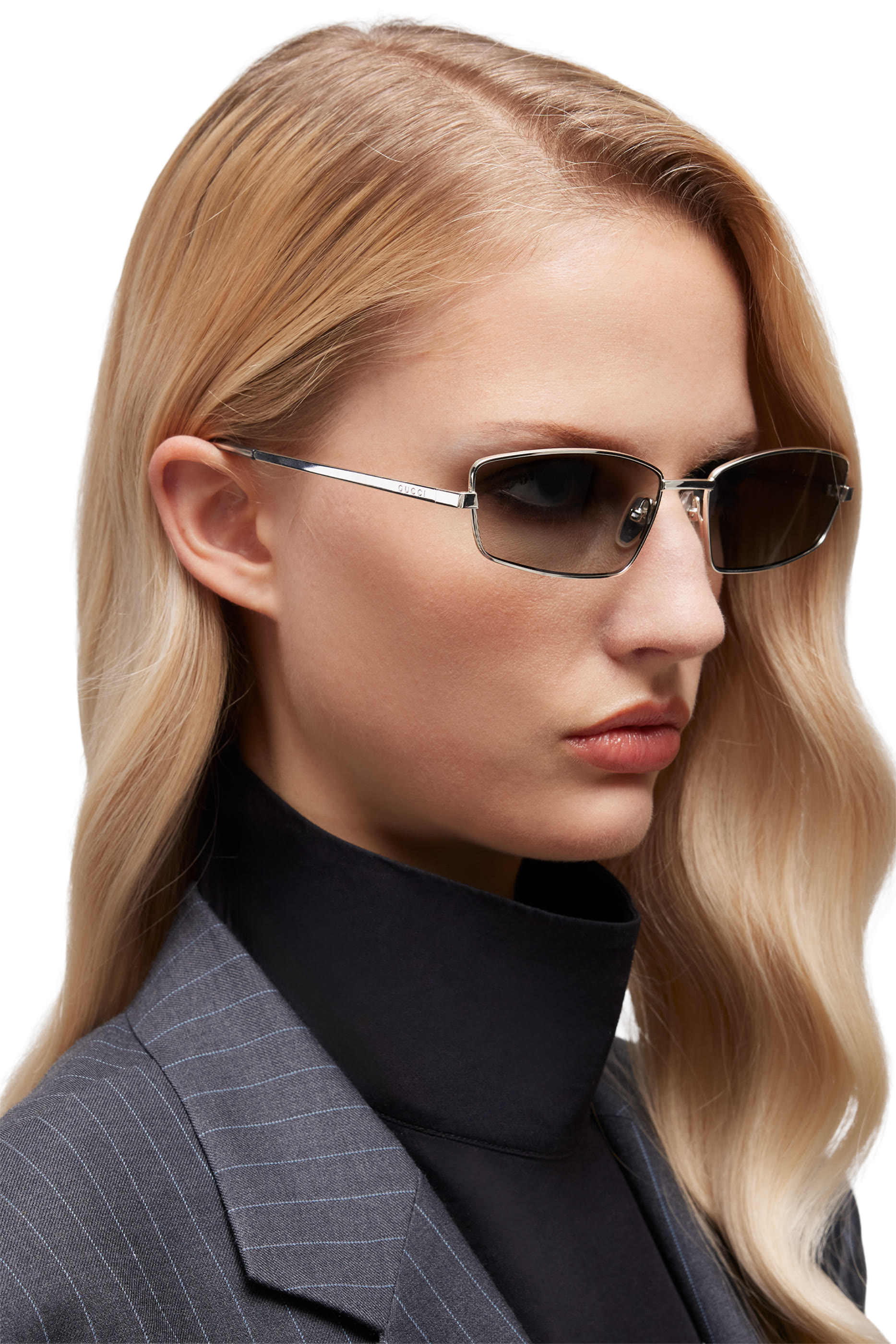 Rectangular Frame Sunglasses