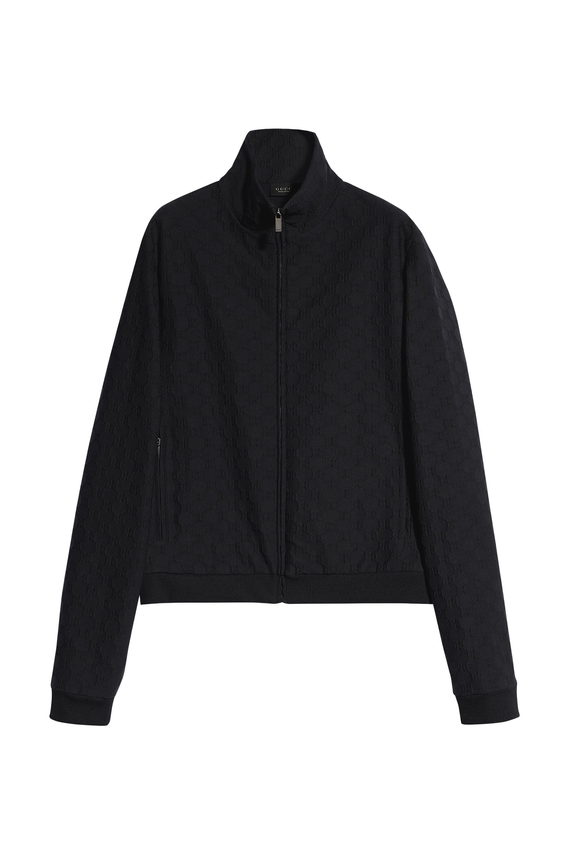 GG Jersey Jacquard Zip Jacket