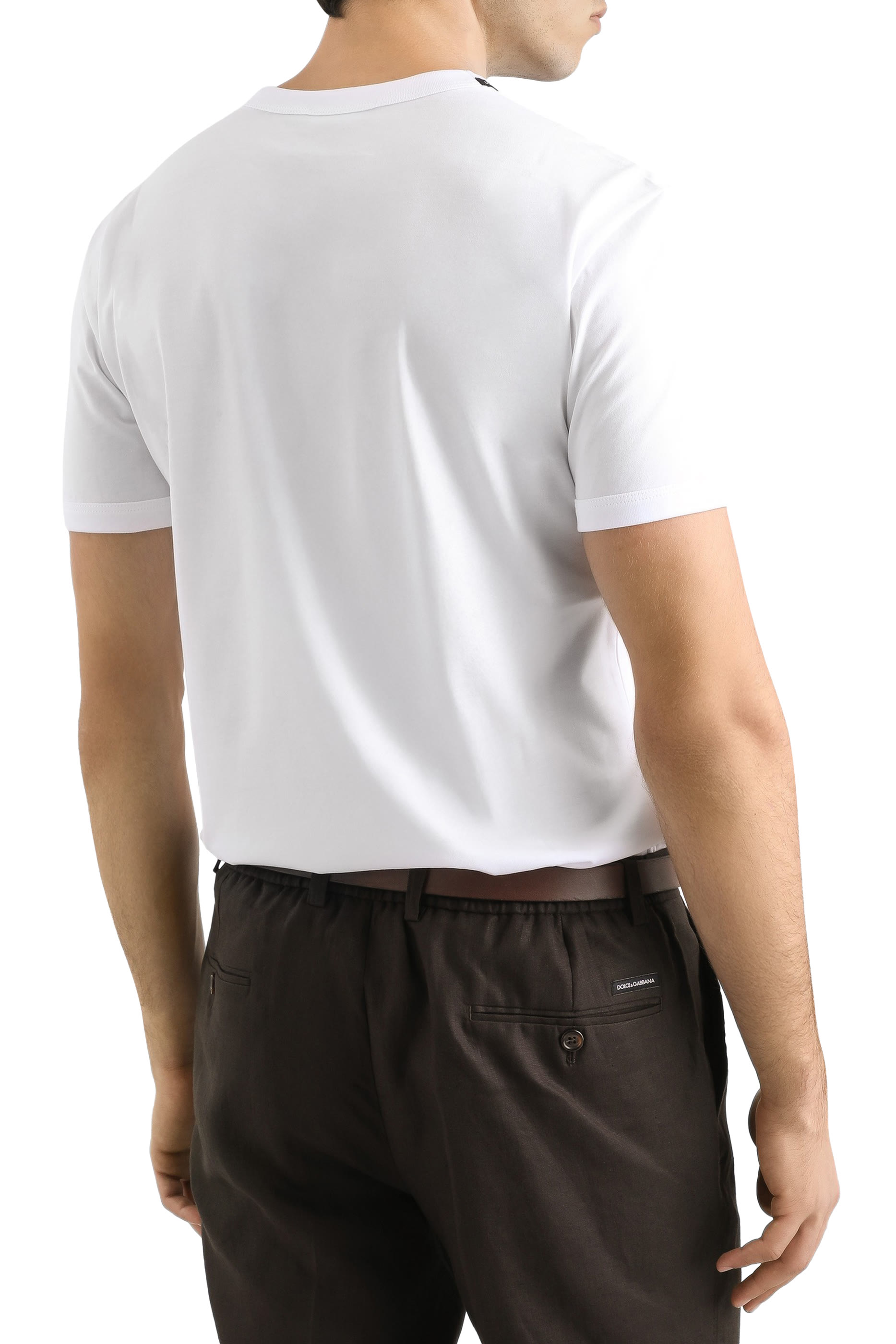 Heraldic Patch Cotton T-Shirt