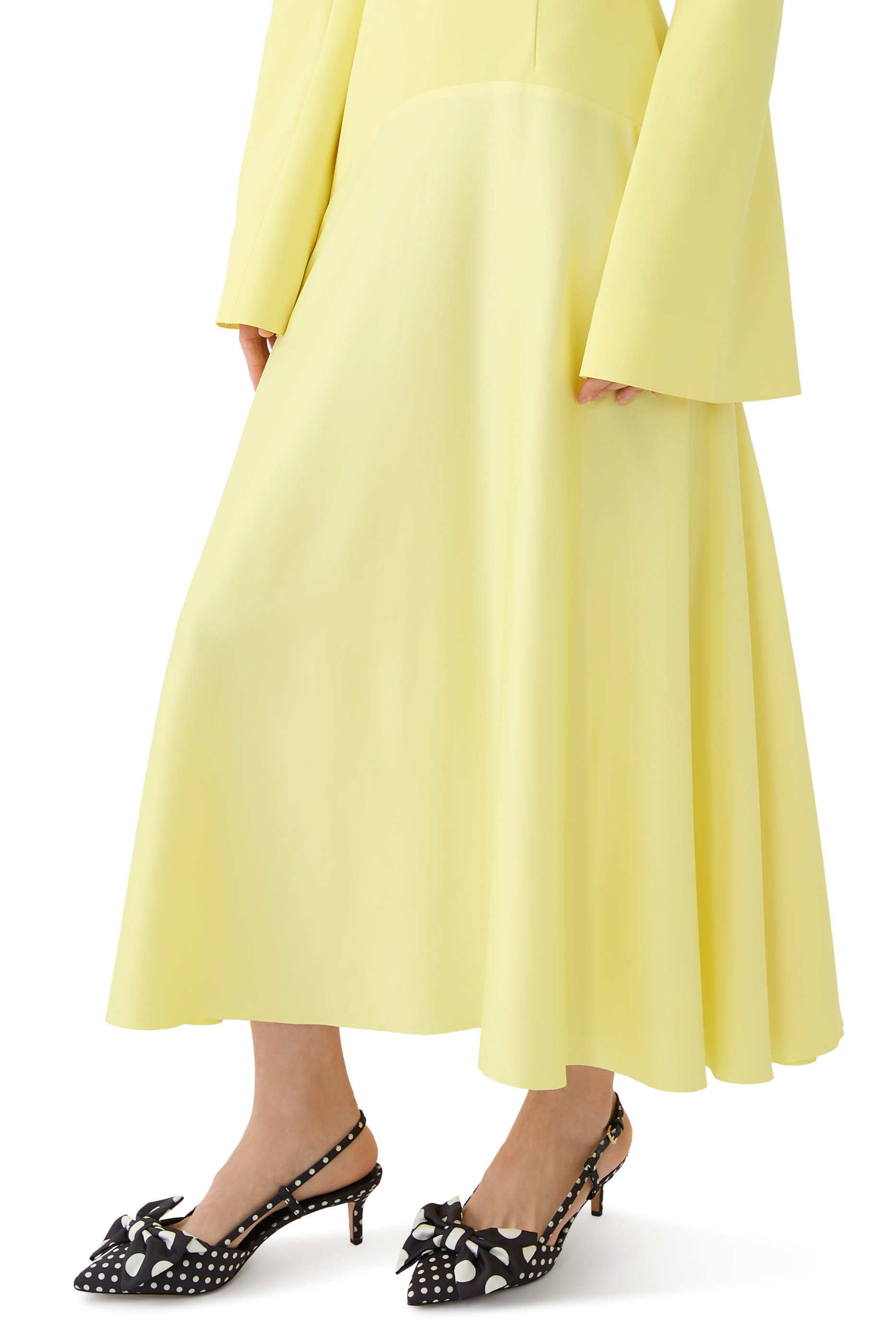 Polka Dot Rue 50 Slingback Pumps