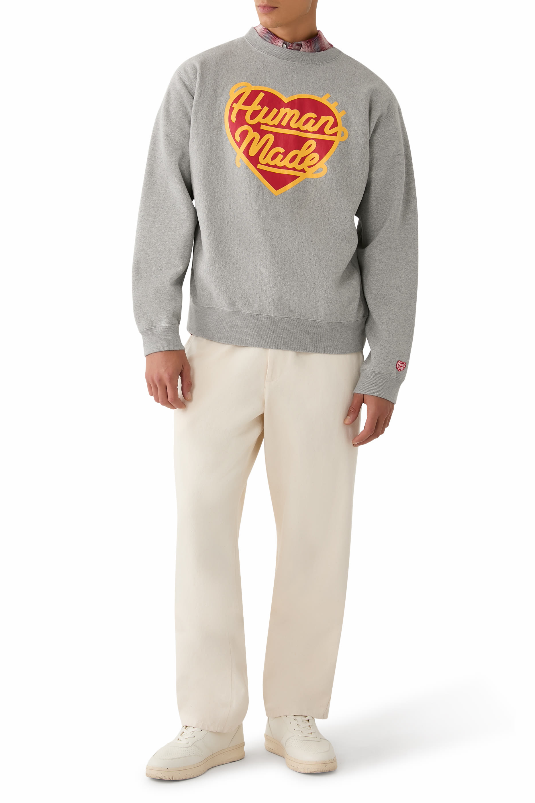 Heart Motif Graphic Sweatshirt