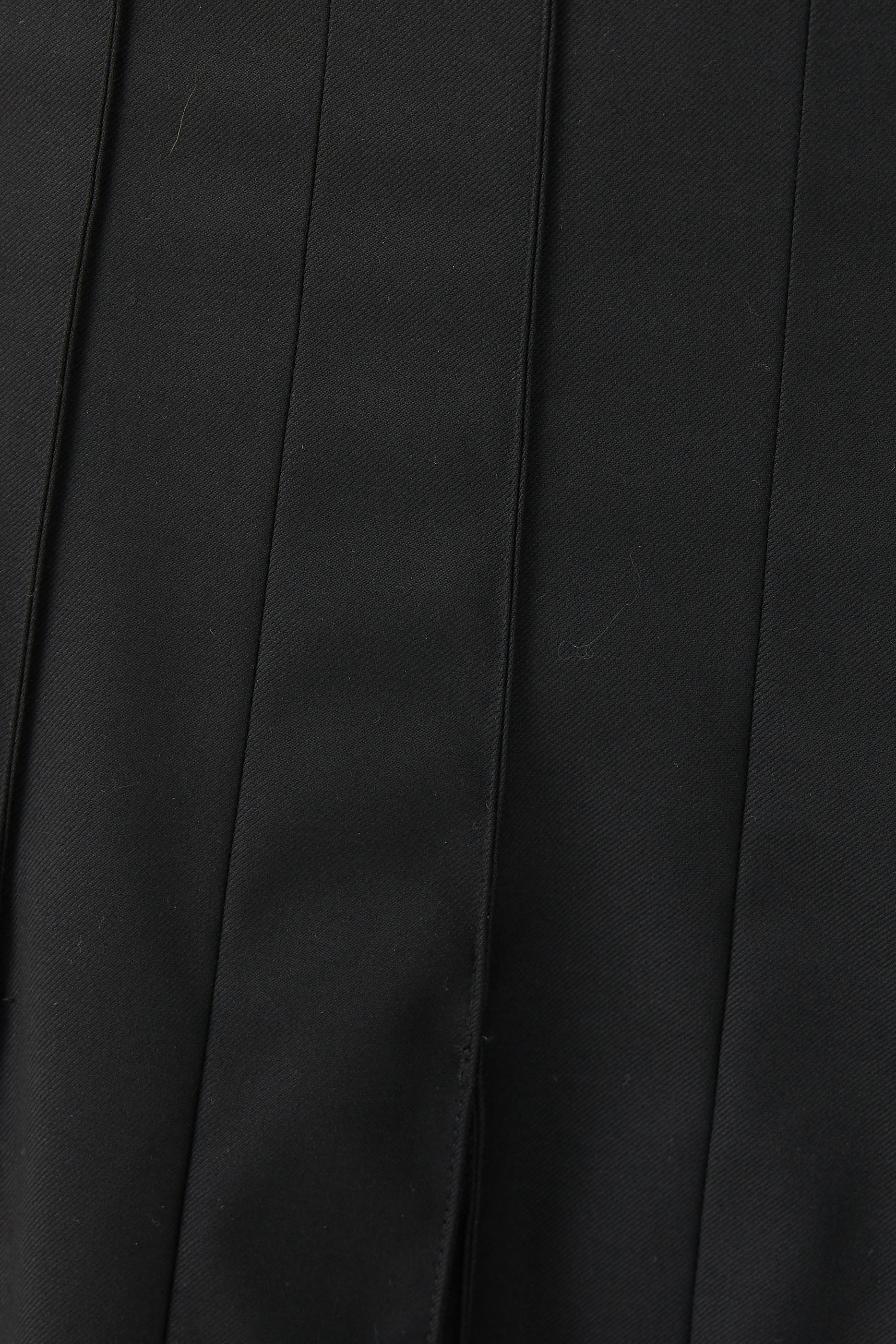 Pleated Suiting Skirt