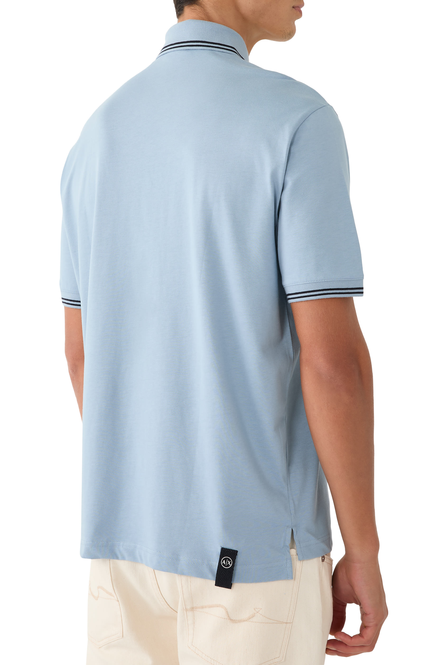 Logo Half-Button Polo Shirt