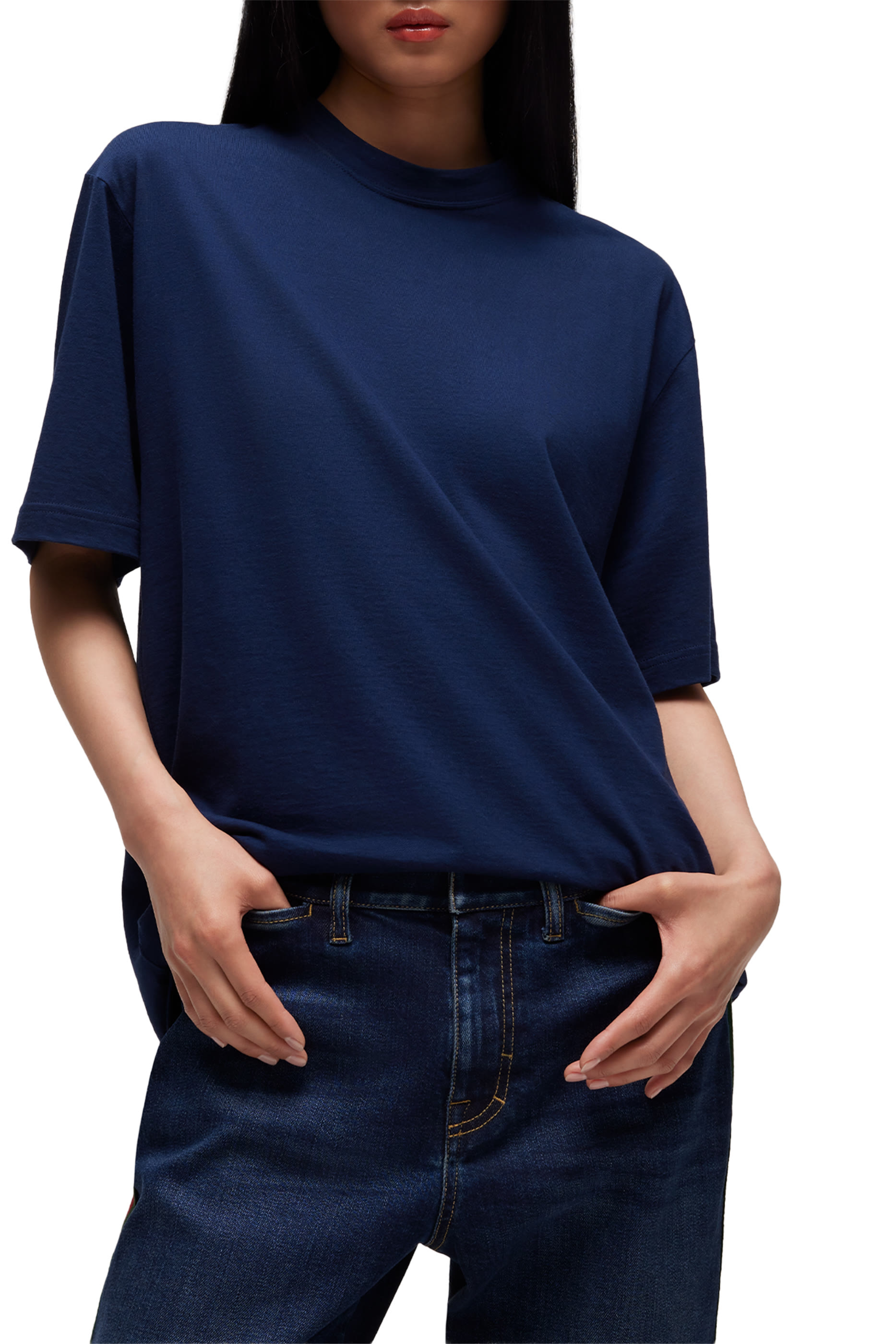 Cotton Silk Jersey T-Shirt
